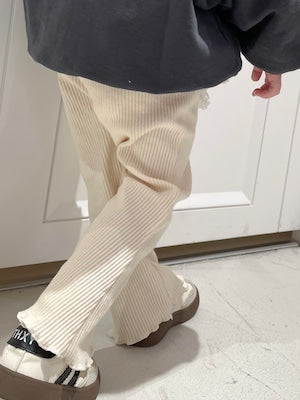 【即納】mellow flare pants