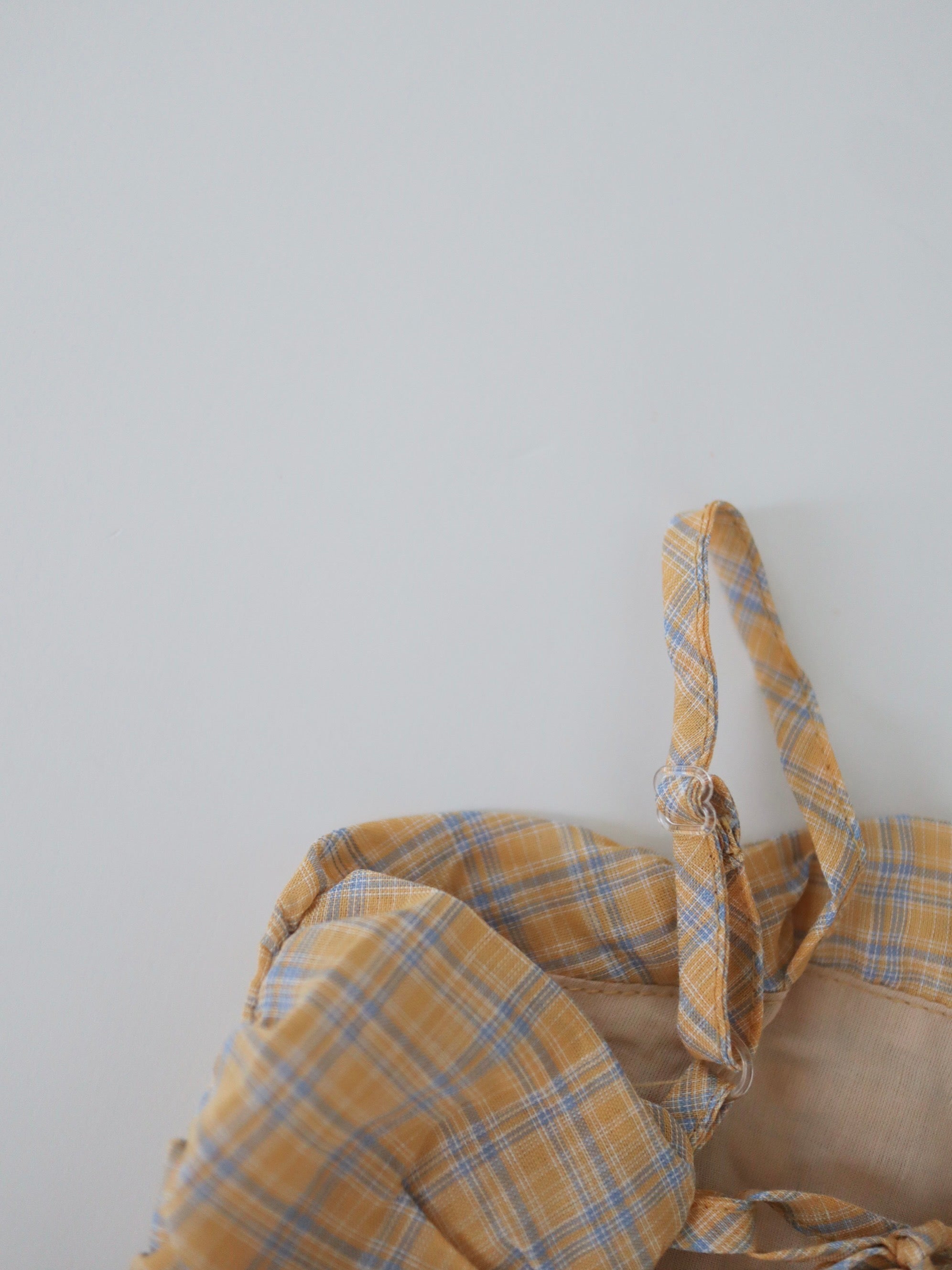 【即納】Lovely Check Bustier Cami