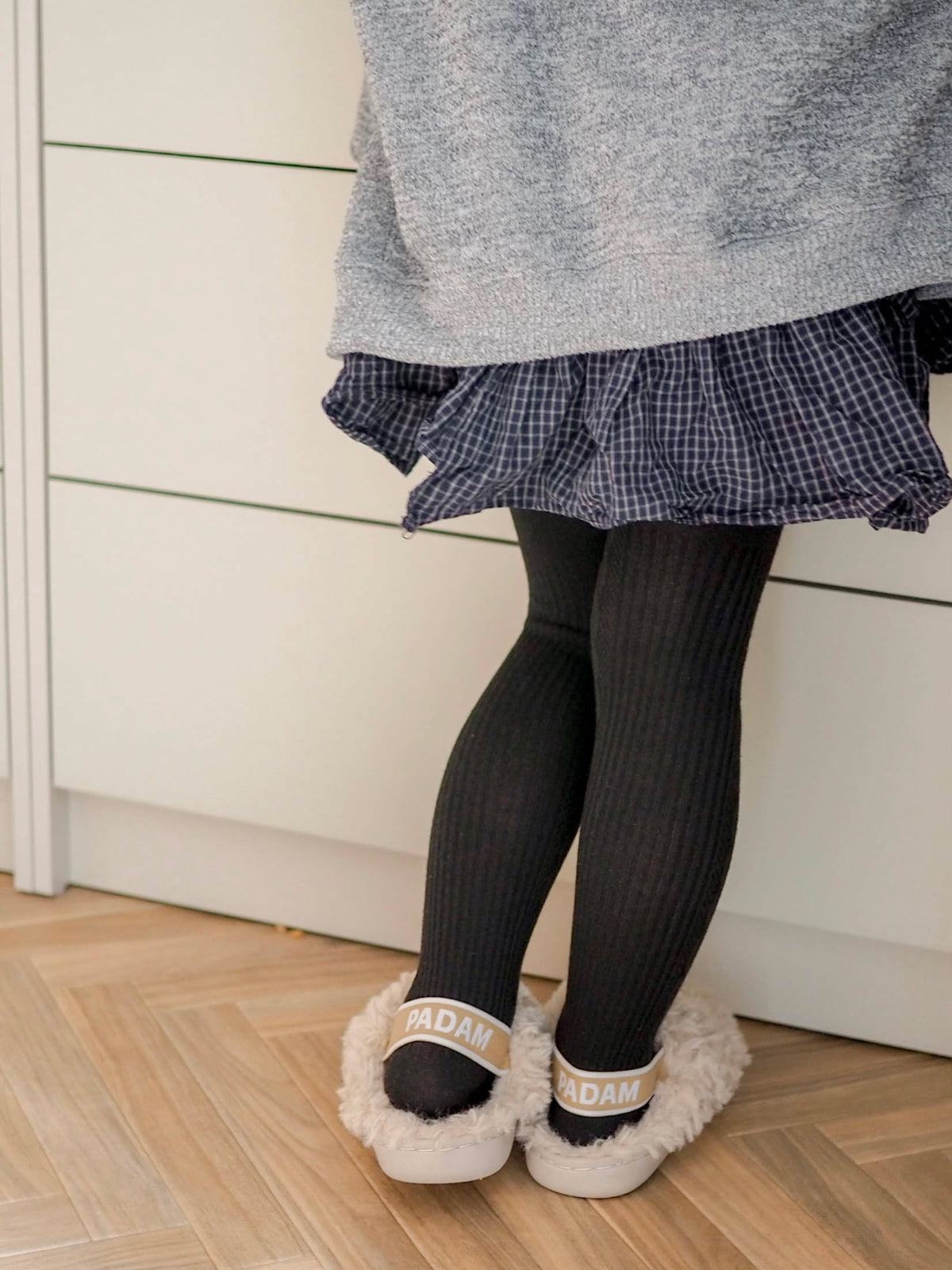 【即納】Cable Knit Tights