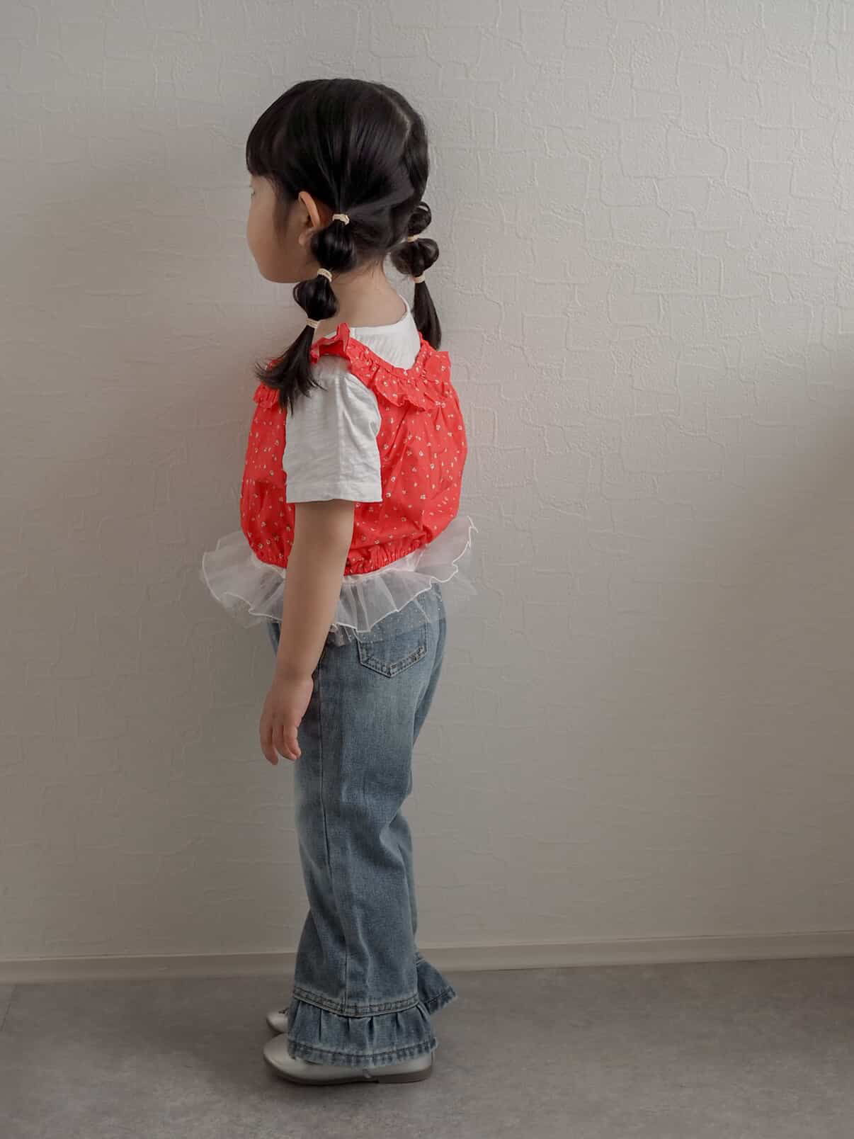 【即納】Sunny Bloom Frill Blouse