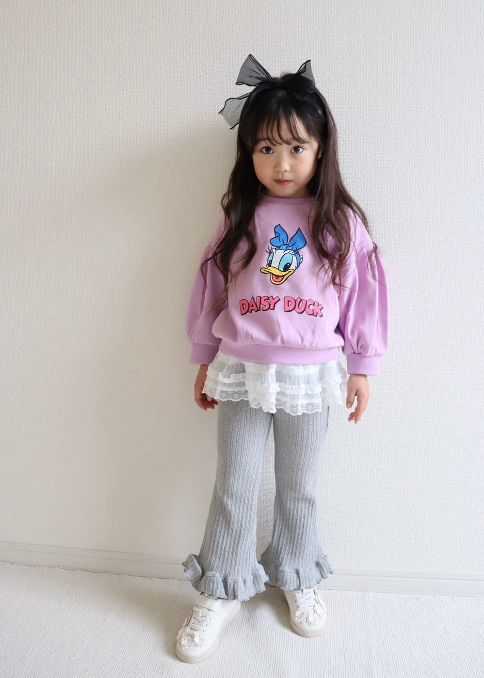 【即納】Girly Fril Boots Cut