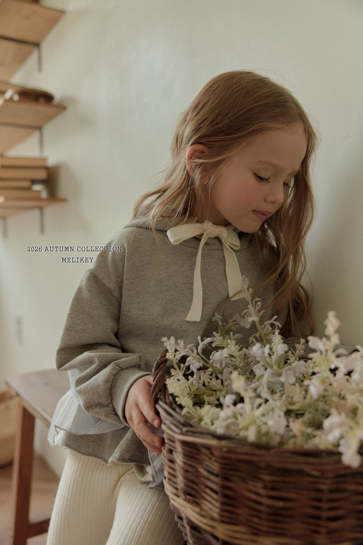 【即納】Ribbon Tulle Hoodie