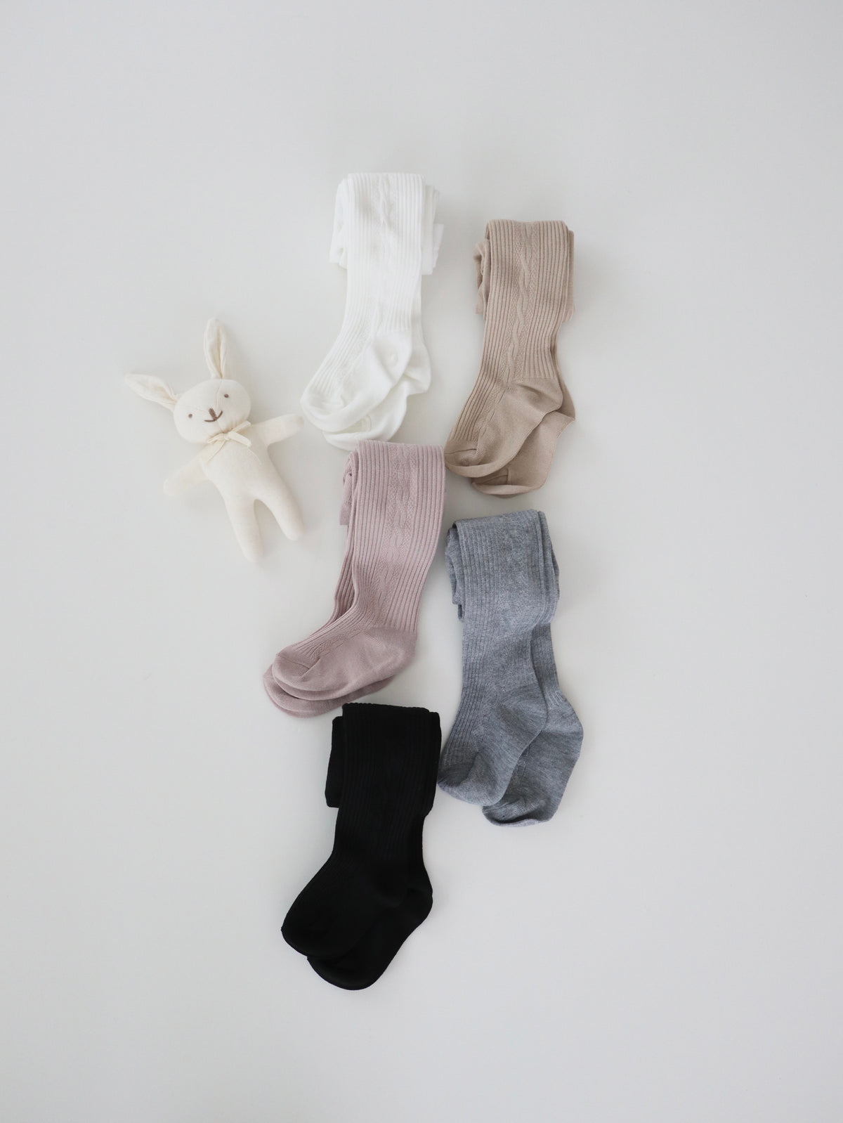 【即納】Cable Knit Tights