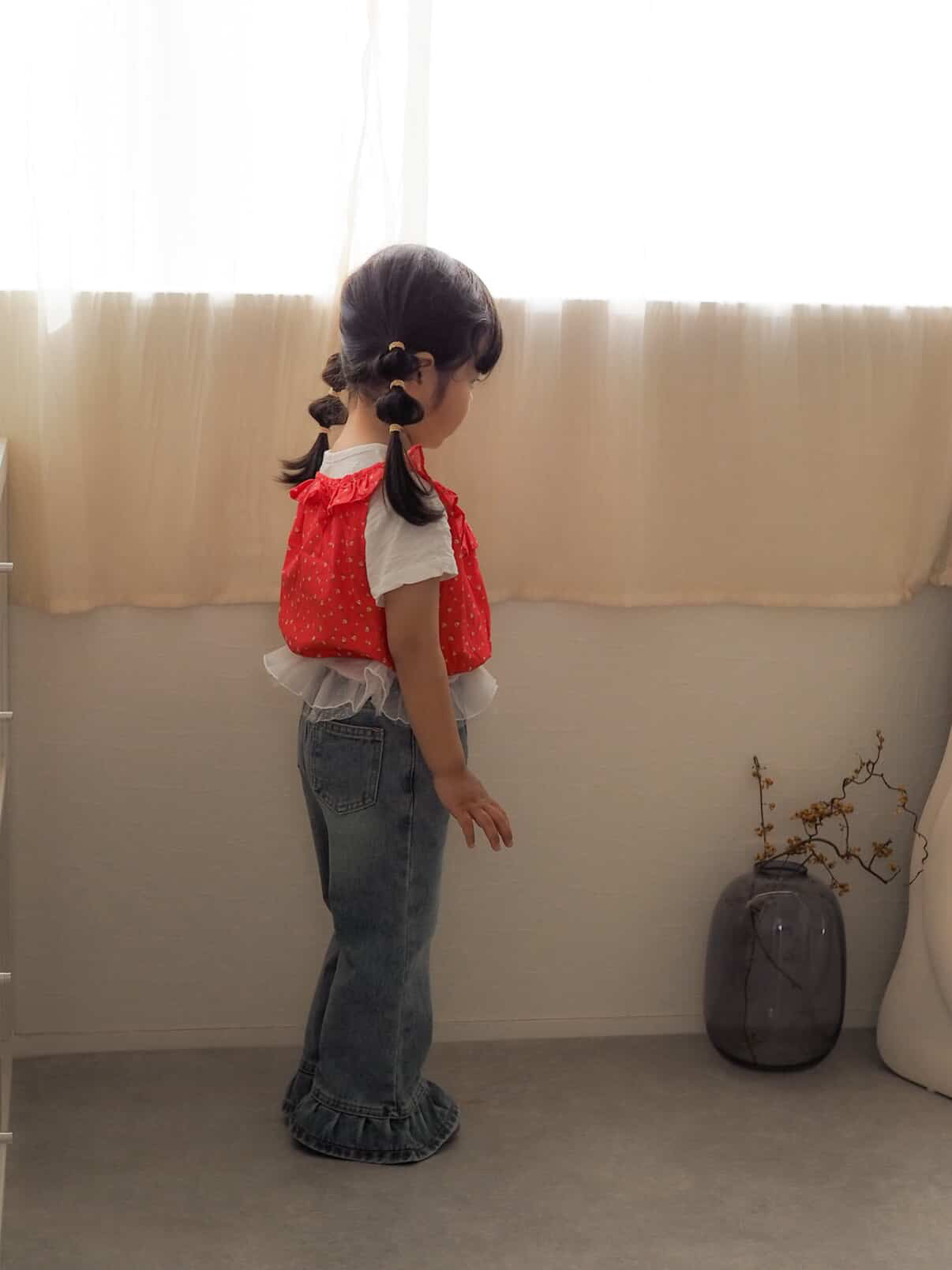 【即納】Sunny Bloom Frill Blouse