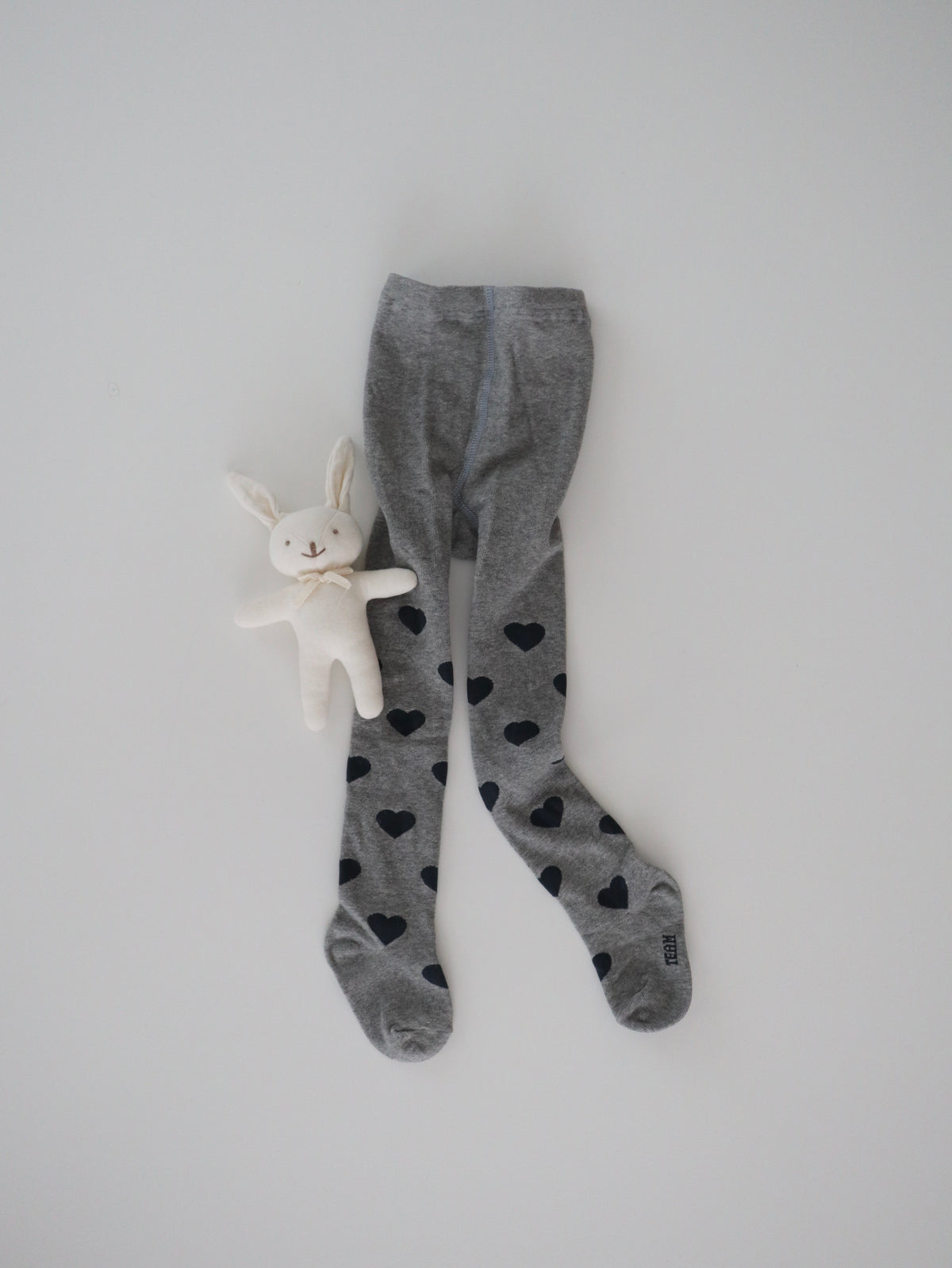【即納】Noir Heart Tights