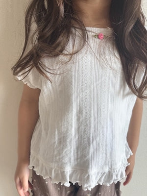 【即納】lily frill top