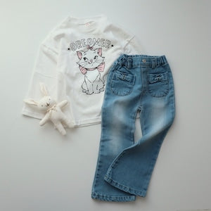 【即納】Princess Ribbon Jeans