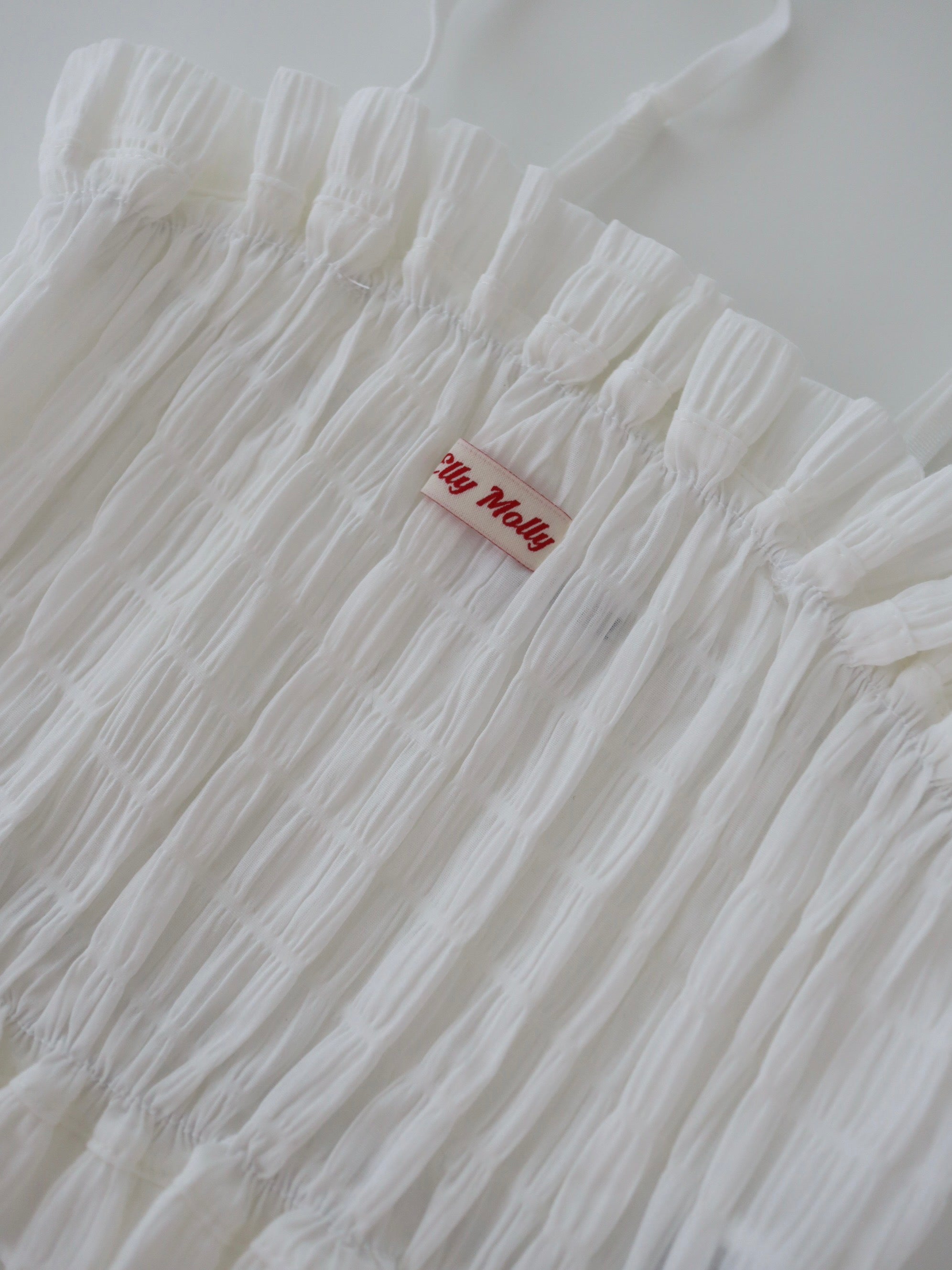 【即納】Pure Shirring Bustier