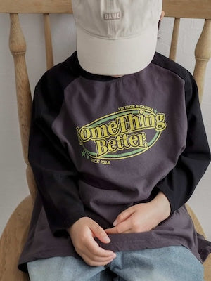 【即納】Vintage Raglan Daily Top