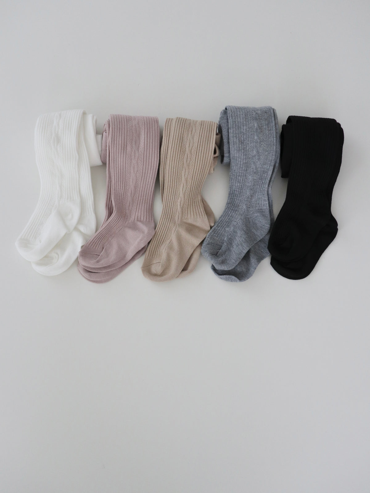 【即納】Cable Knit Tights