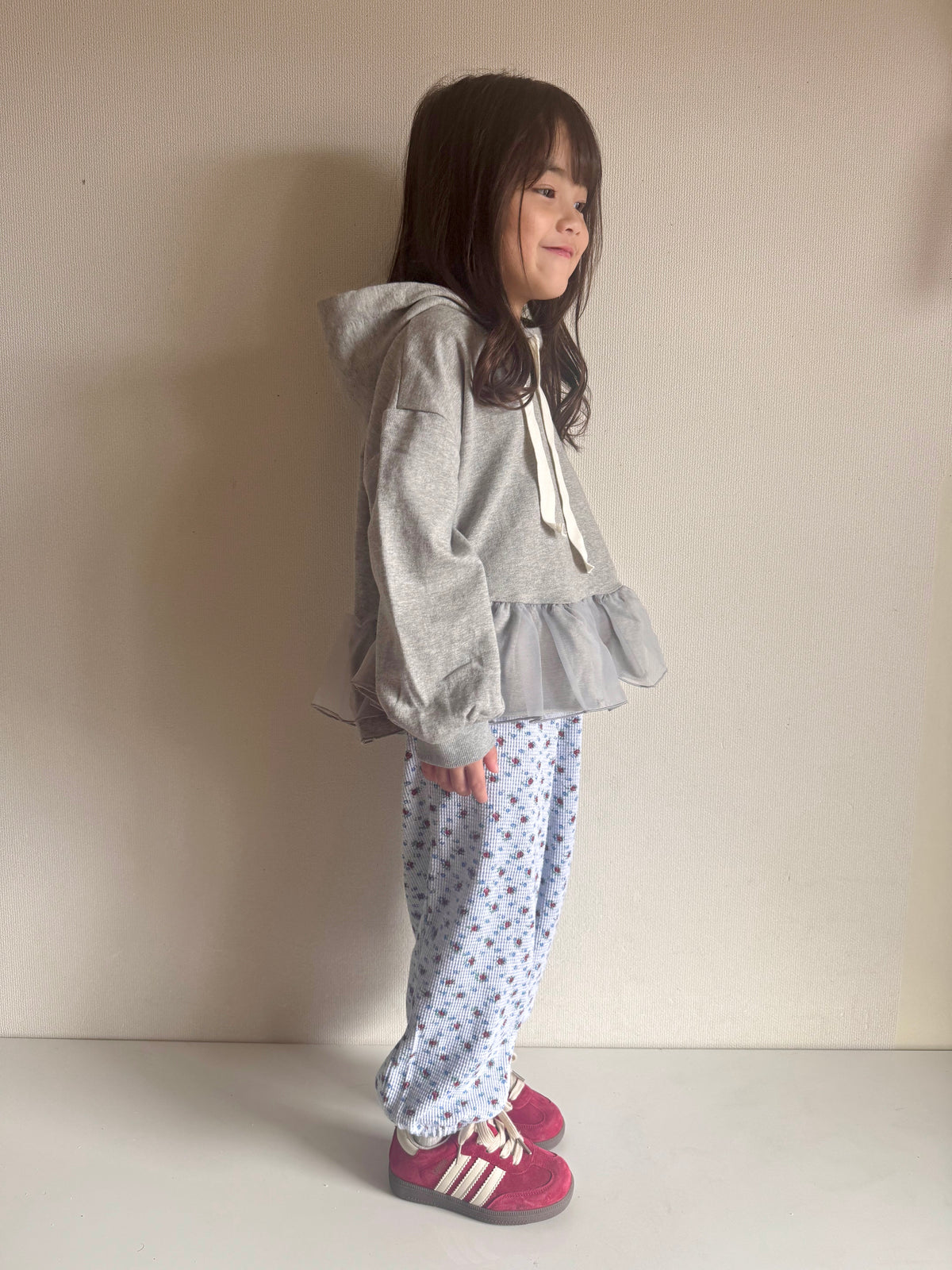 【即納】Ribbon Tulle Hoodie