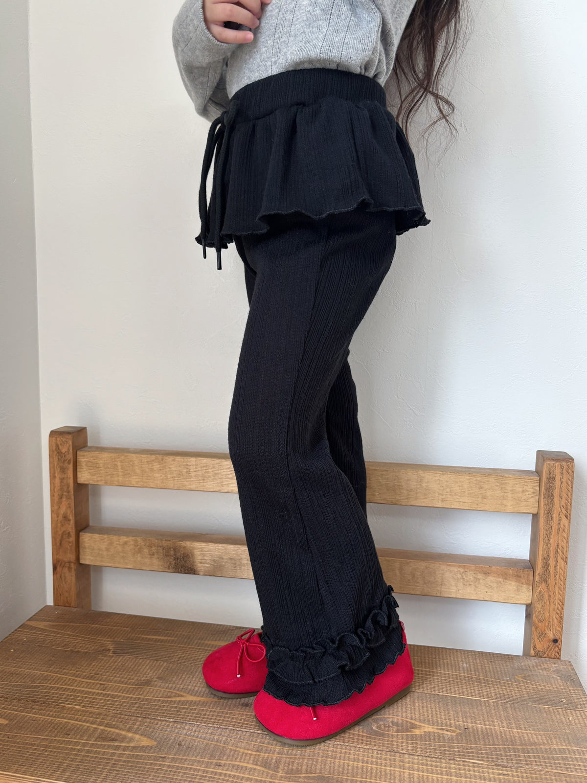 【即納】 Fril Boots Cut