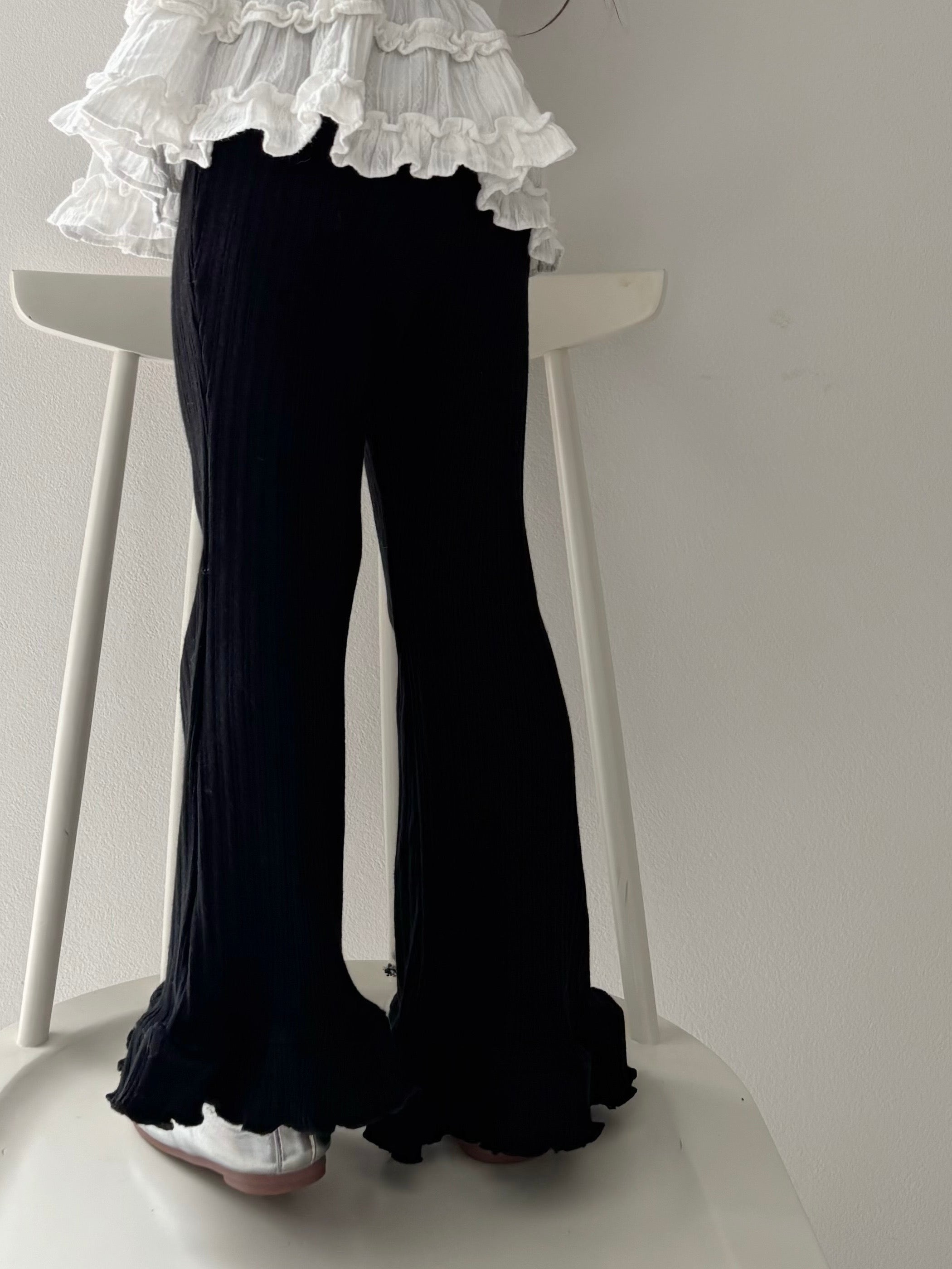 【即納】Girly Fril Boots Cut