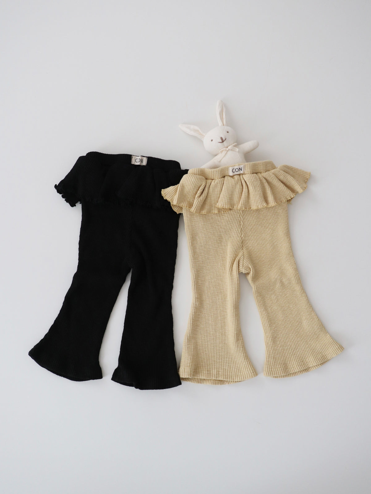 【即納】 Frill Flare Leggings