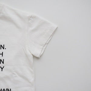 【即納】Minimal Message Tee
