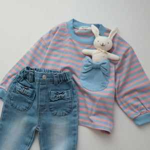 【即納】Princess Ribbon Jeans