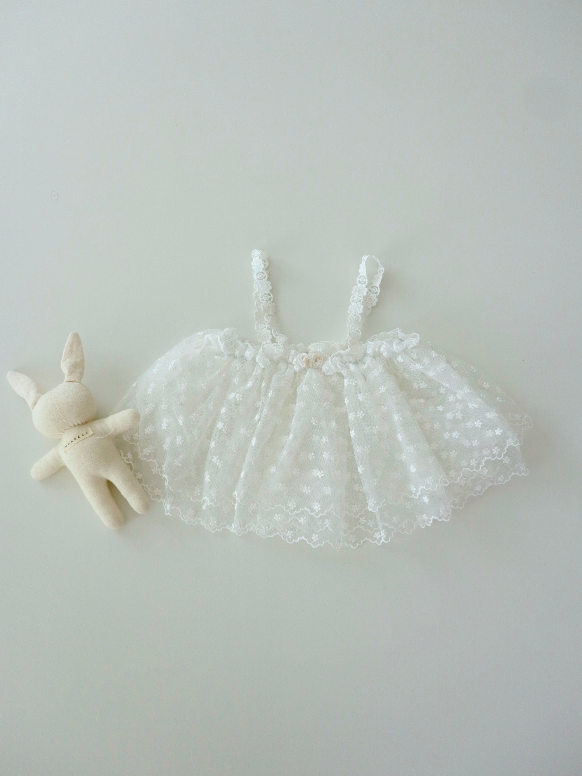 【即納】Lace Flower Bustier