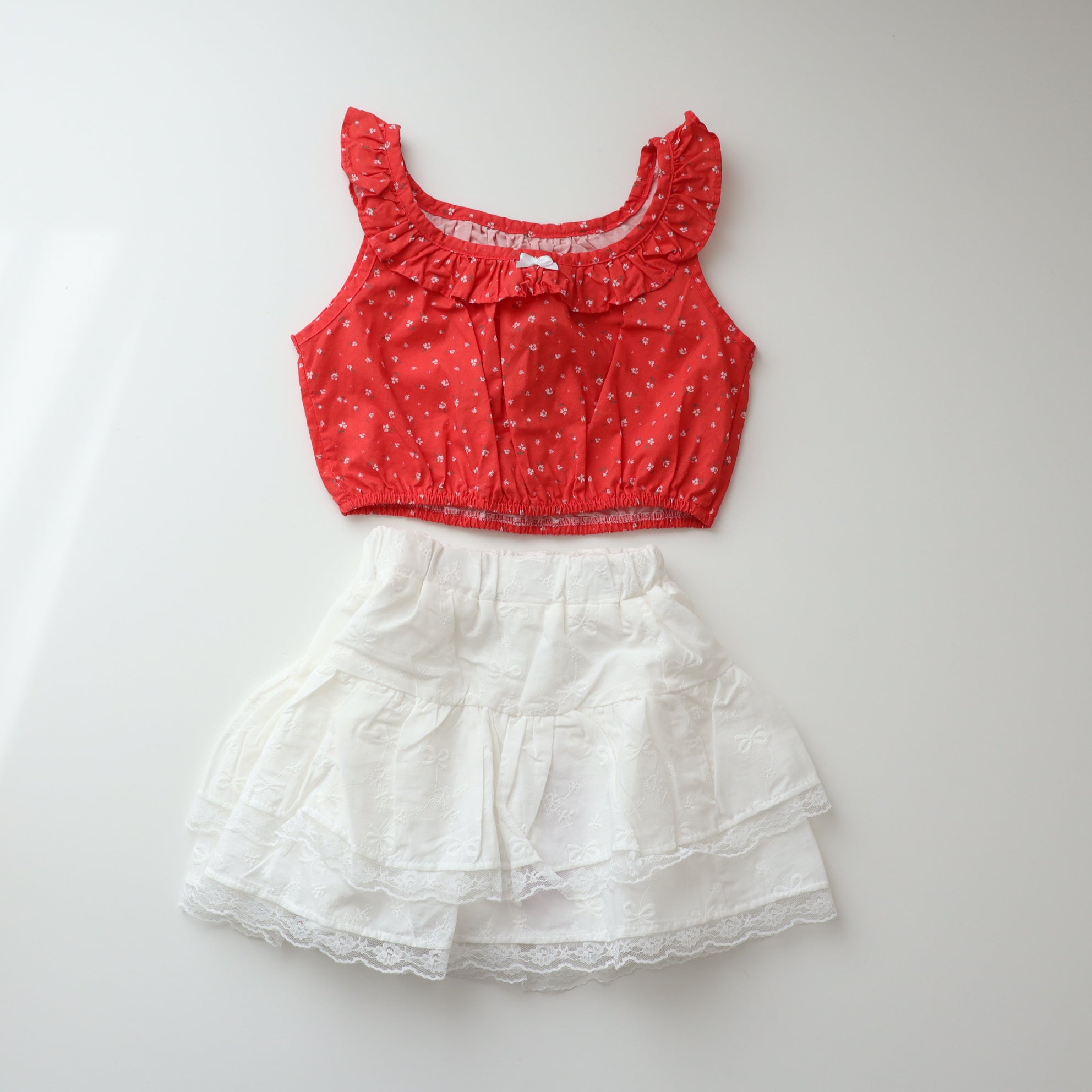 【即納】Sunny Bloom Frill Blouse