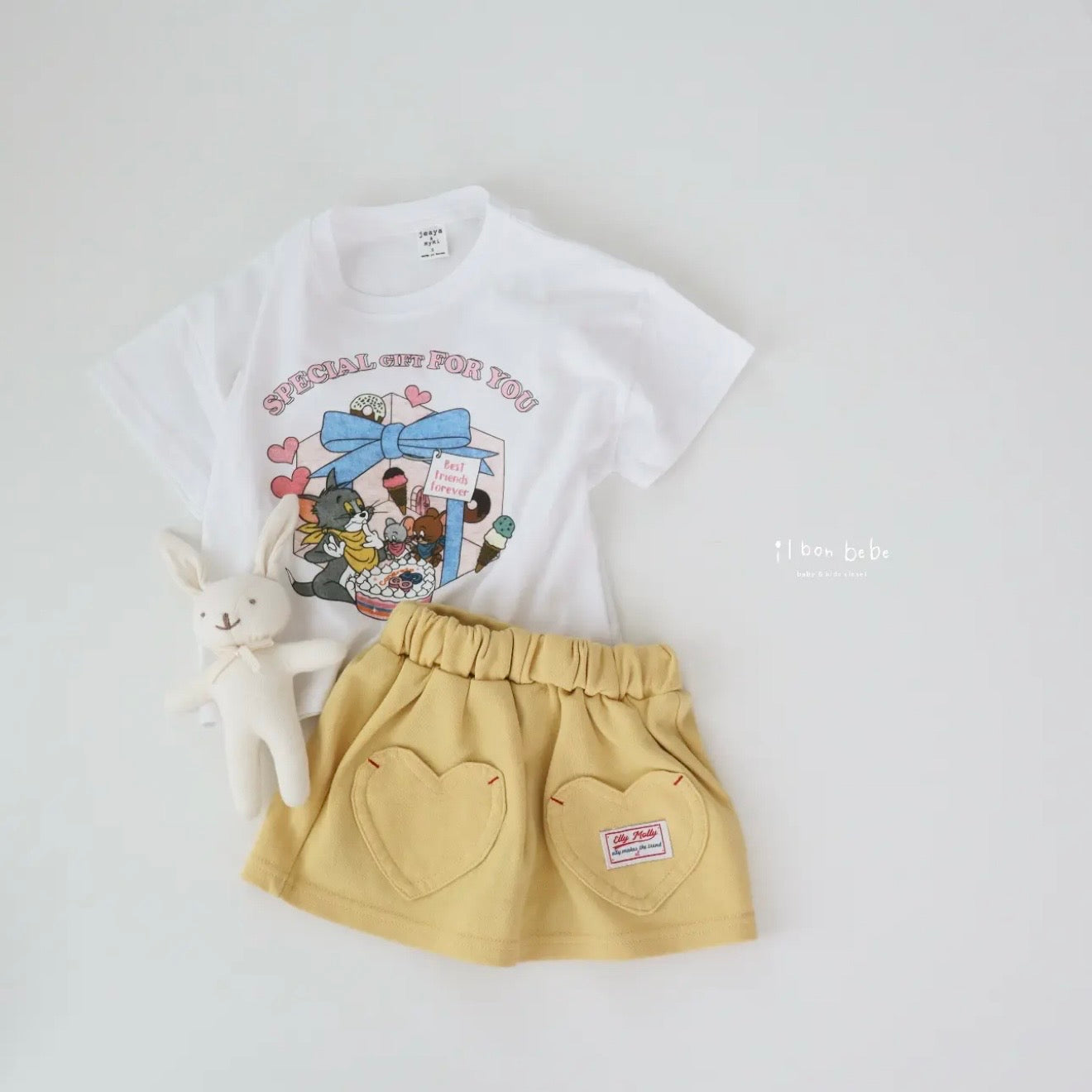 【即納】molly heart skirt