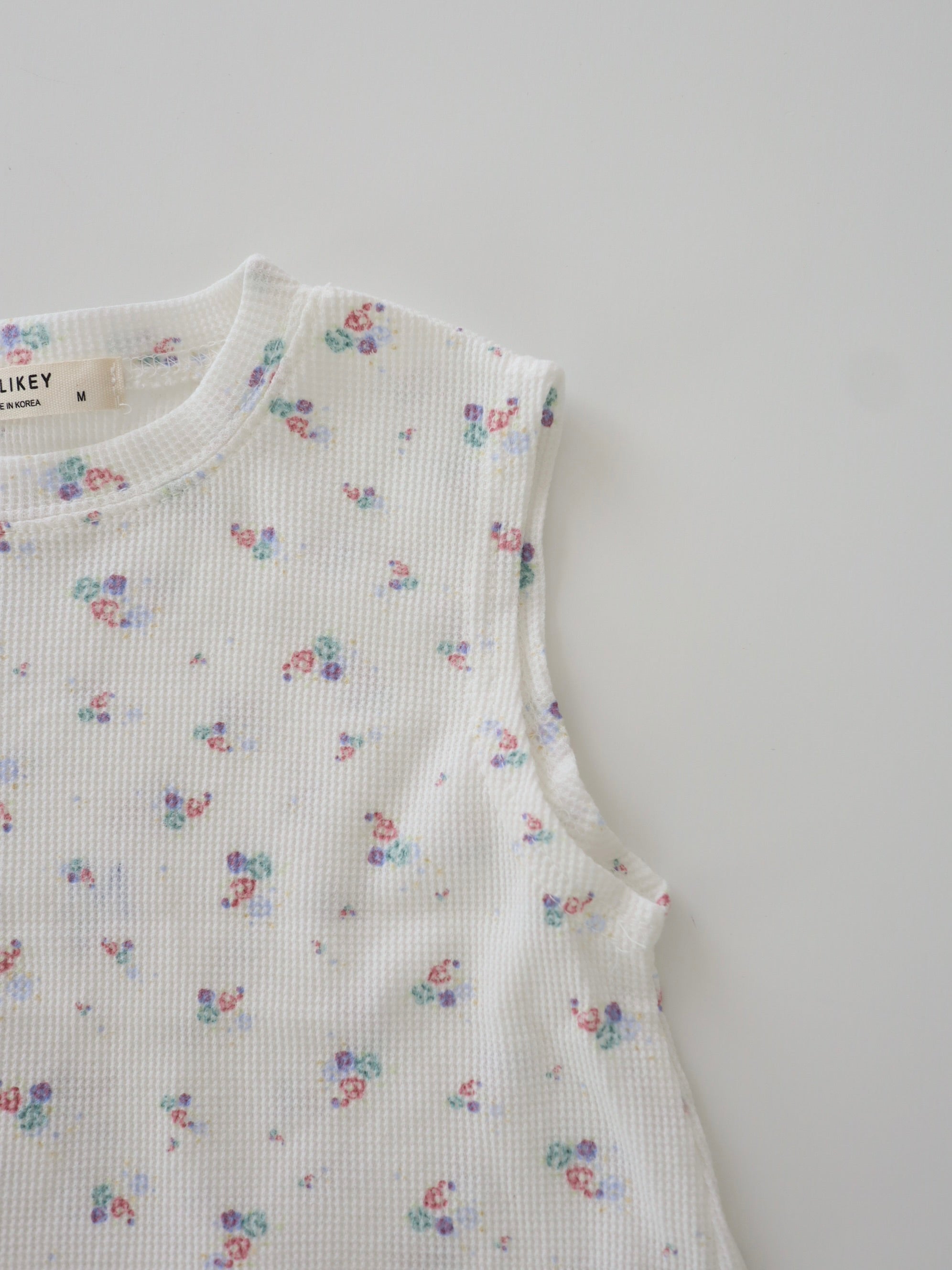 【即納】Waffle flower tee