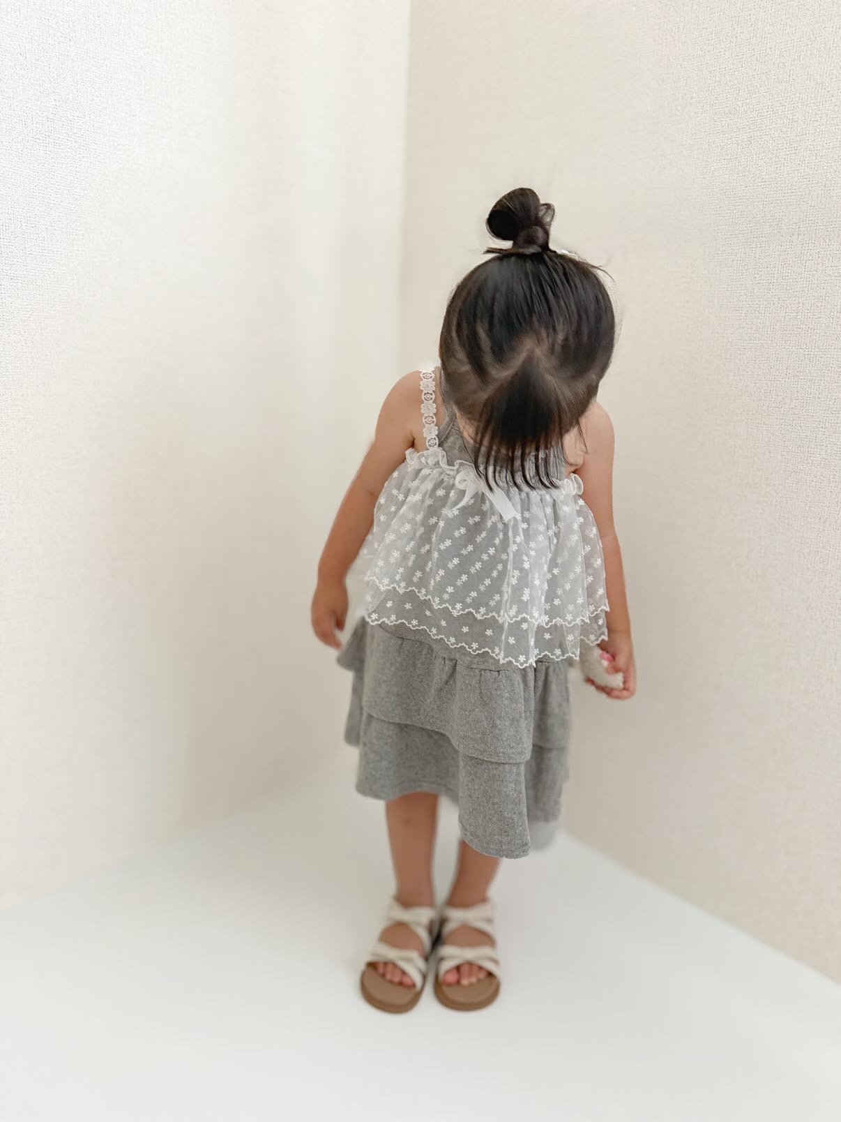 【即納】Lace Flower Bustier