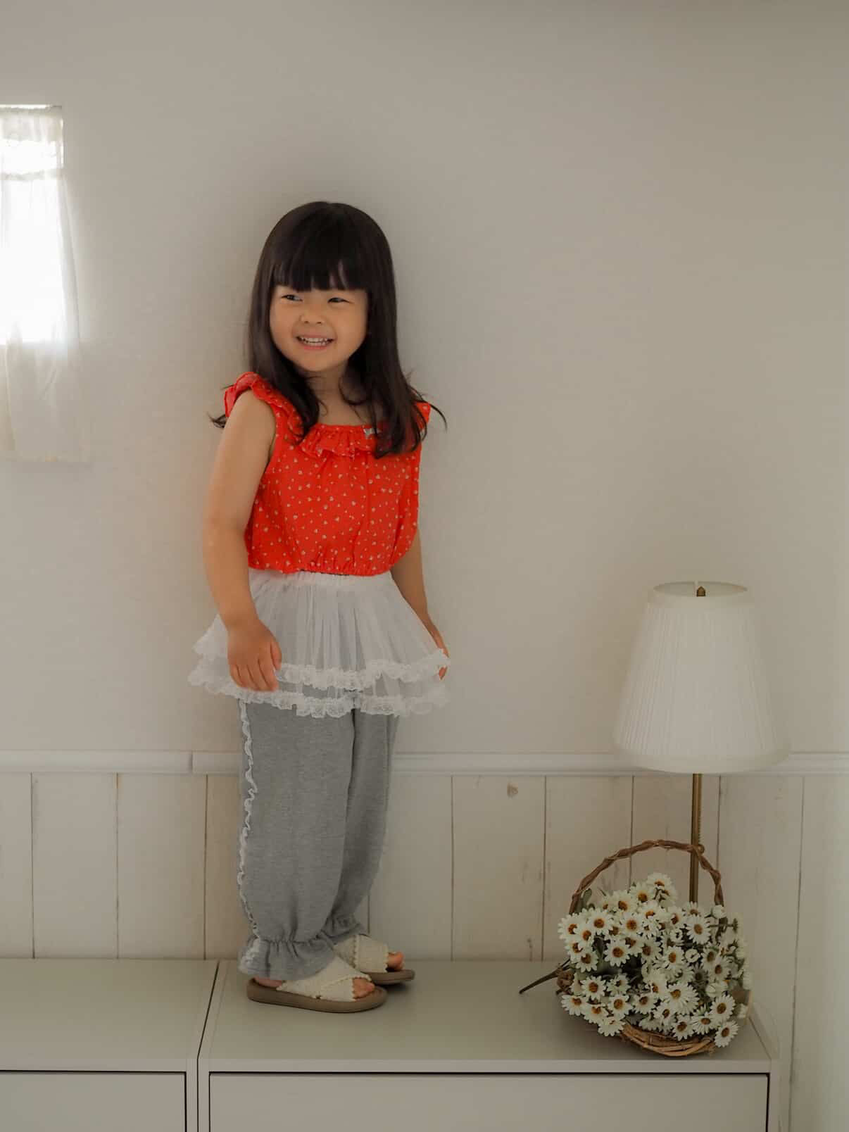 【即納】Sunny Bloom Frill Blouse