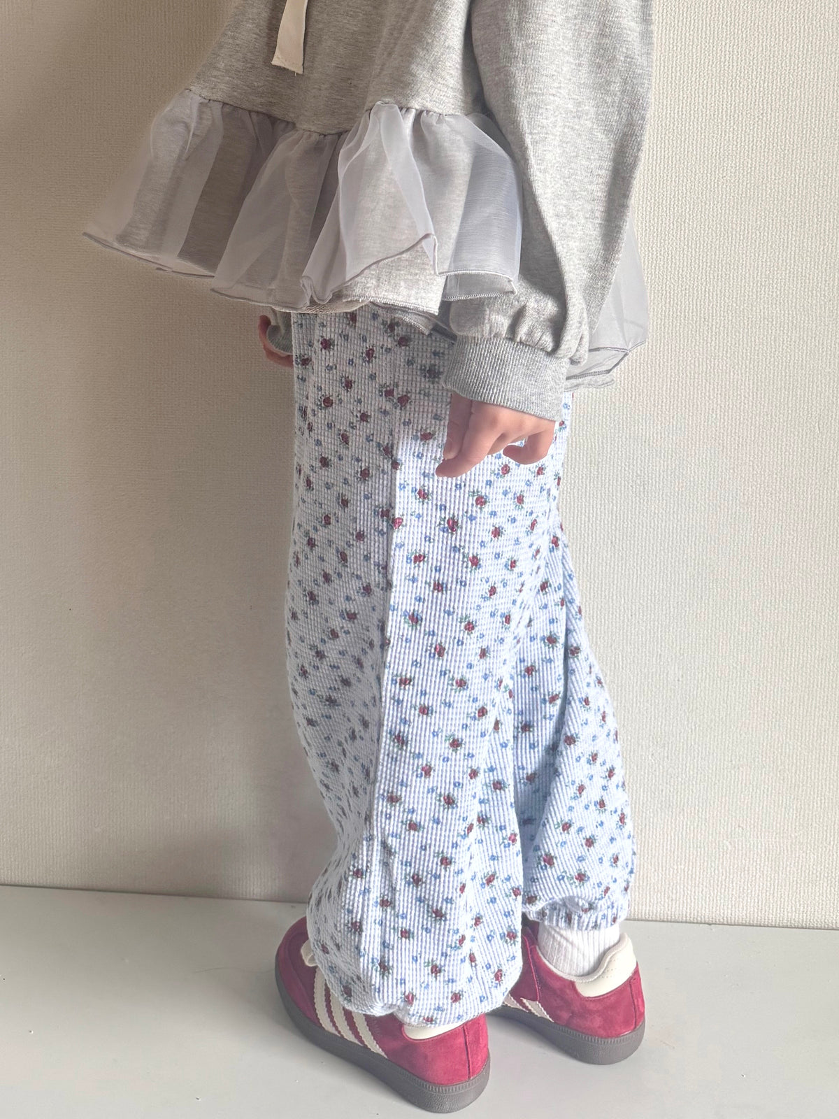【即納】Vintage Flower Pants