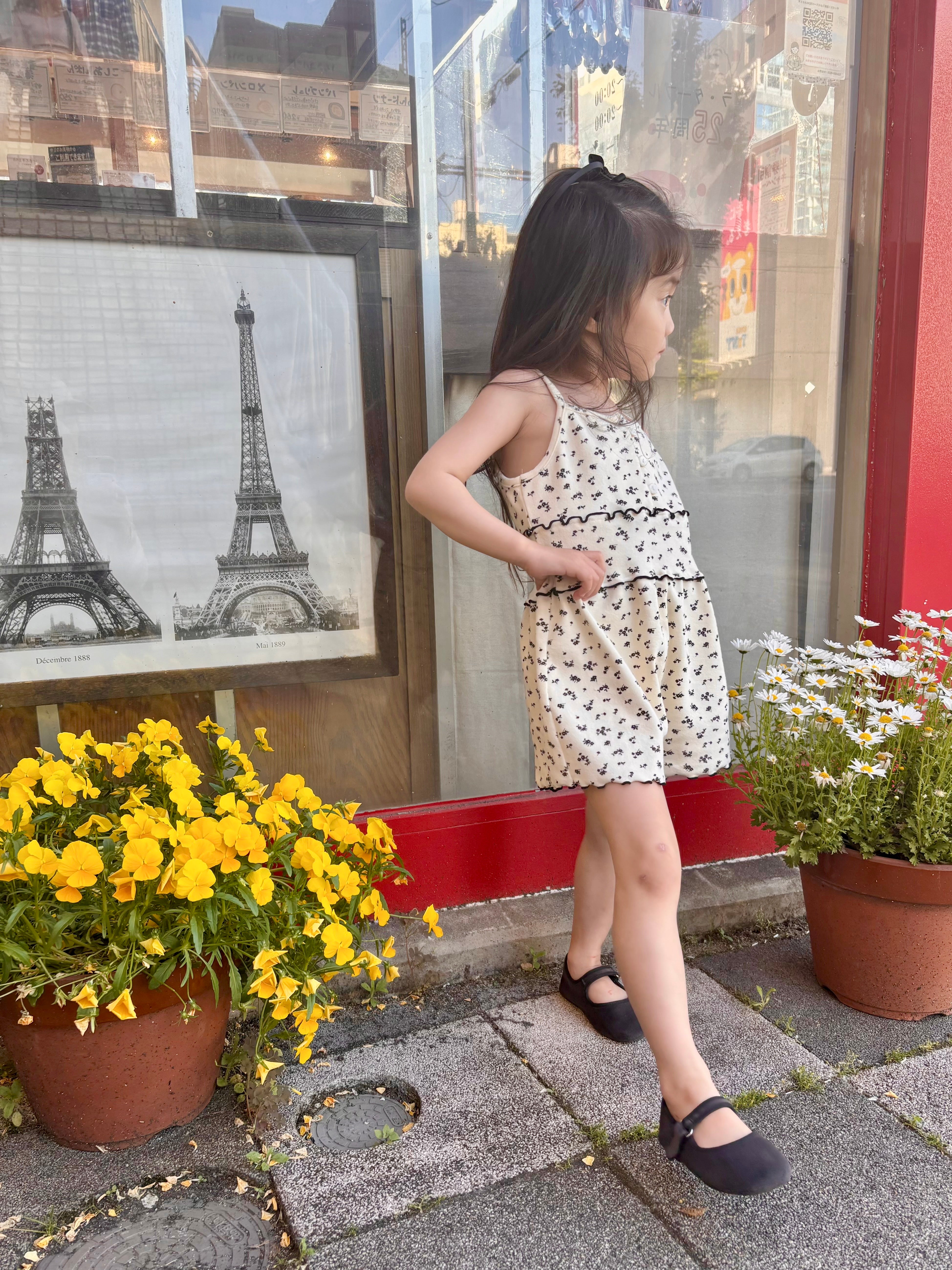 【即納】Daisy Short Jump Suit