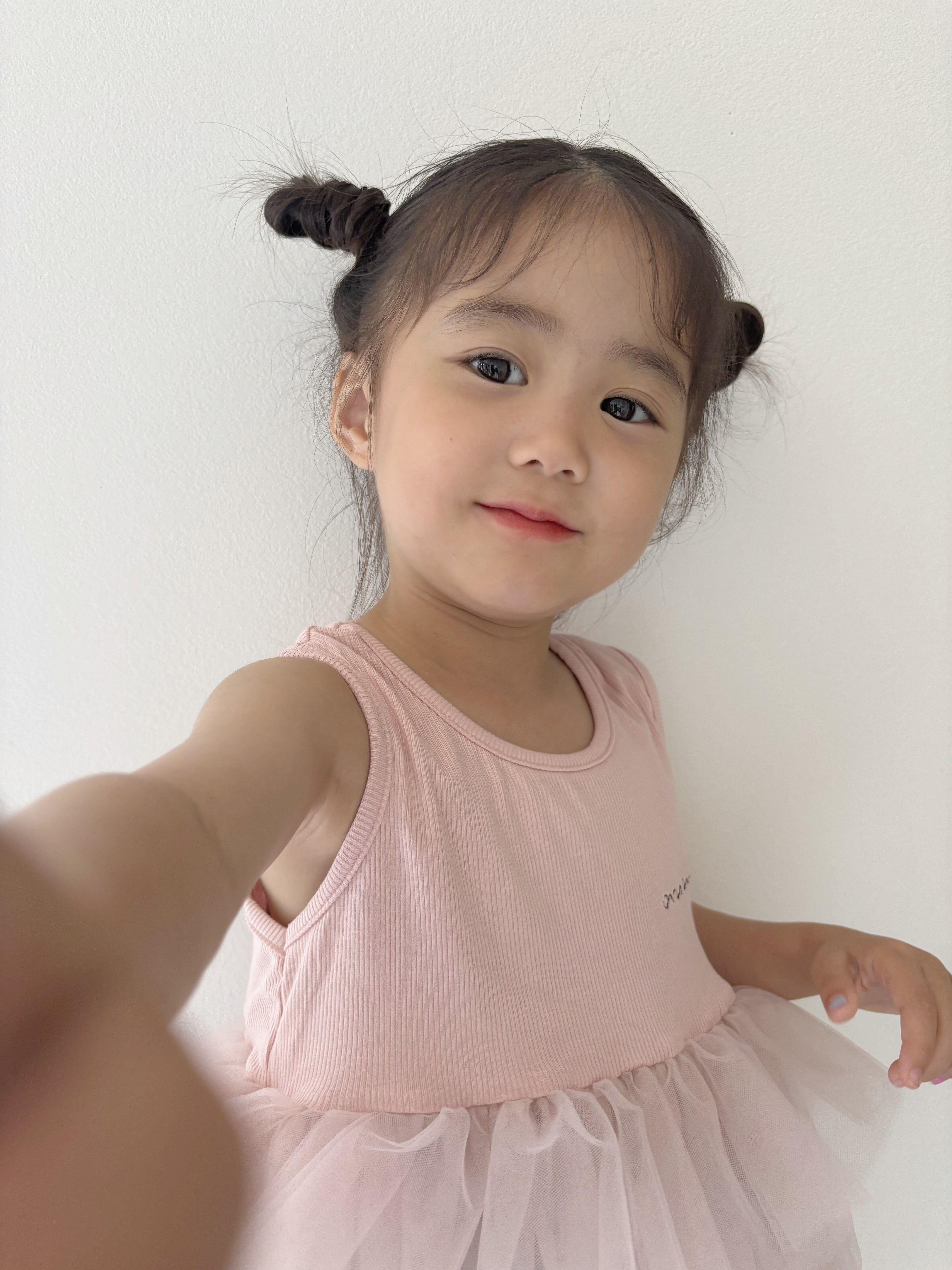 【予約】Baby Pink Tulle Tops