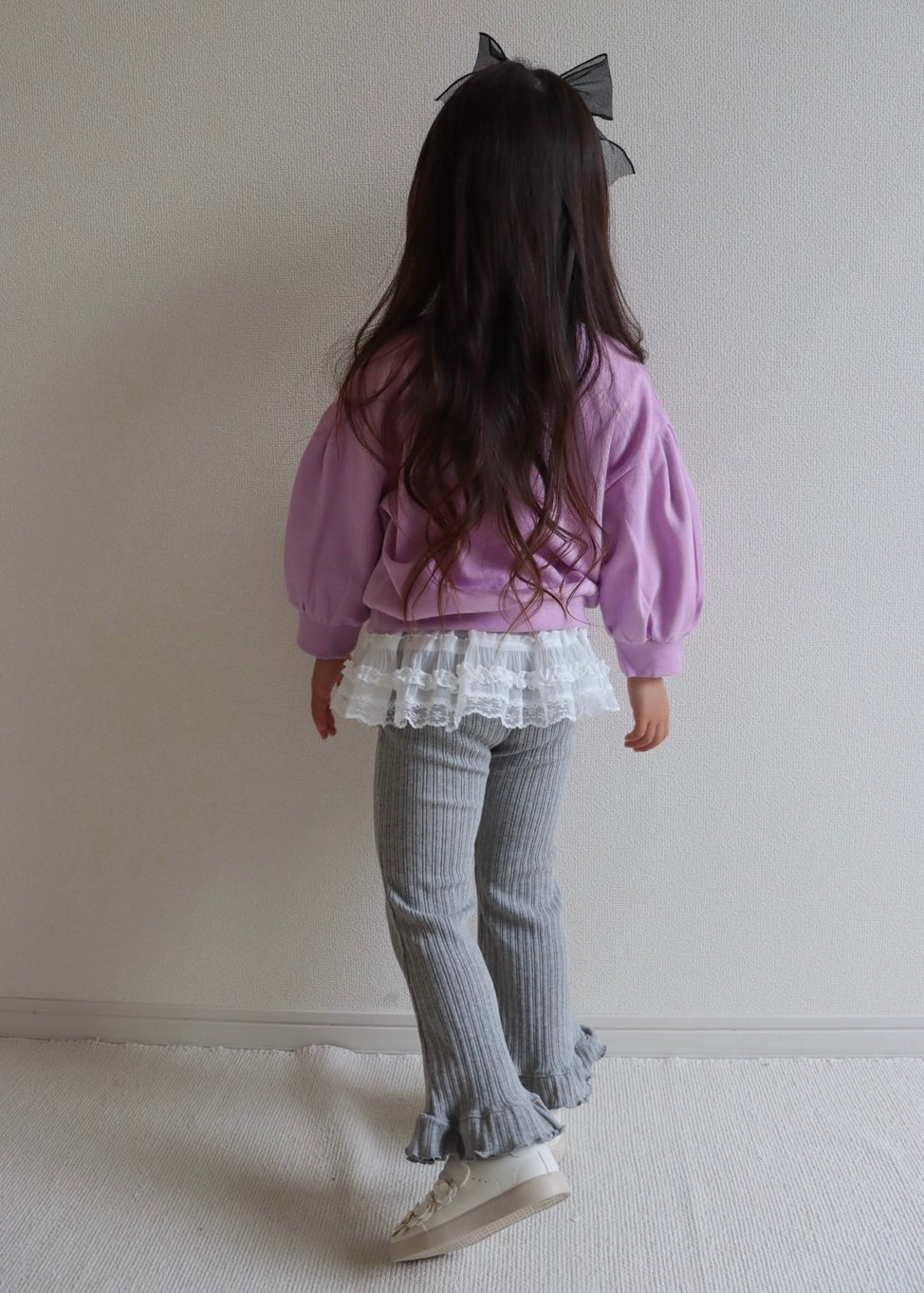 【即納】Girly Fril Boots Cut