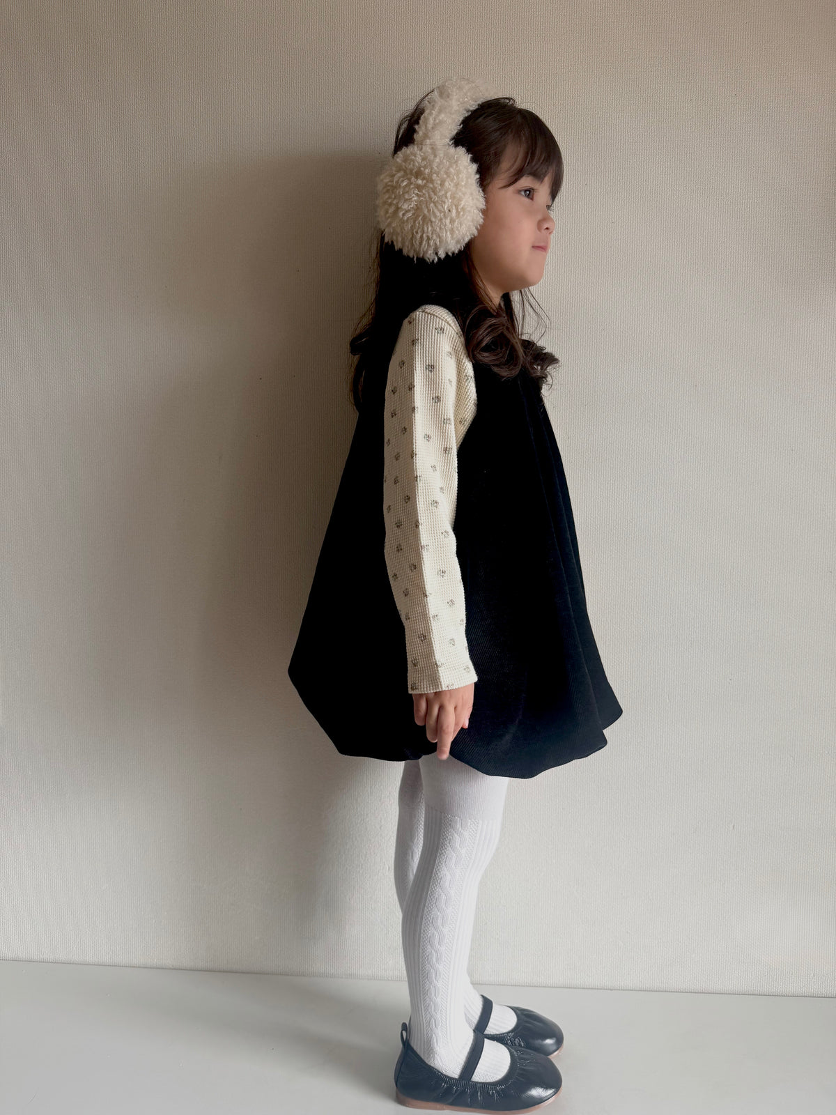 【即納】Cable Knit Tights