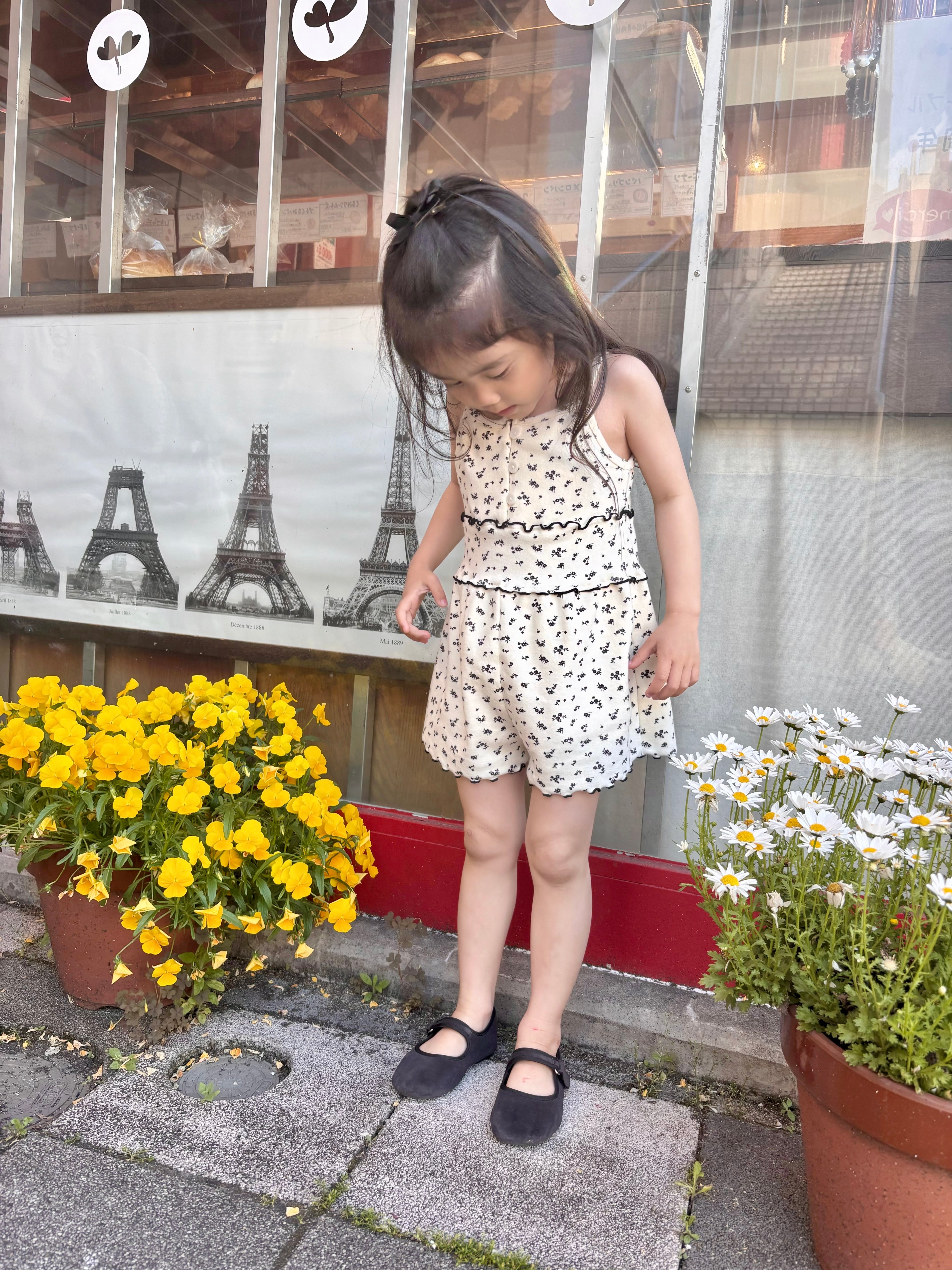 【即納】Daisy Short Jump Suit