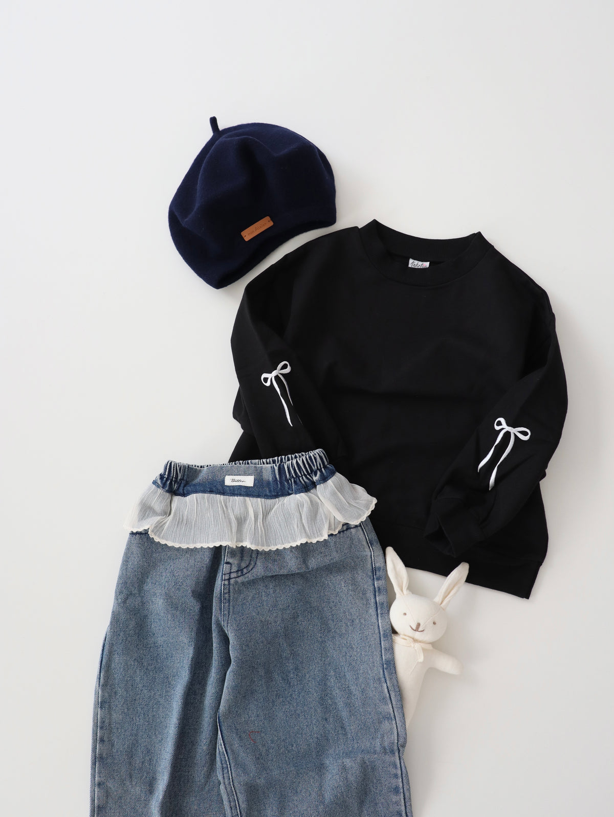 【即納】 Frill Daily Denim