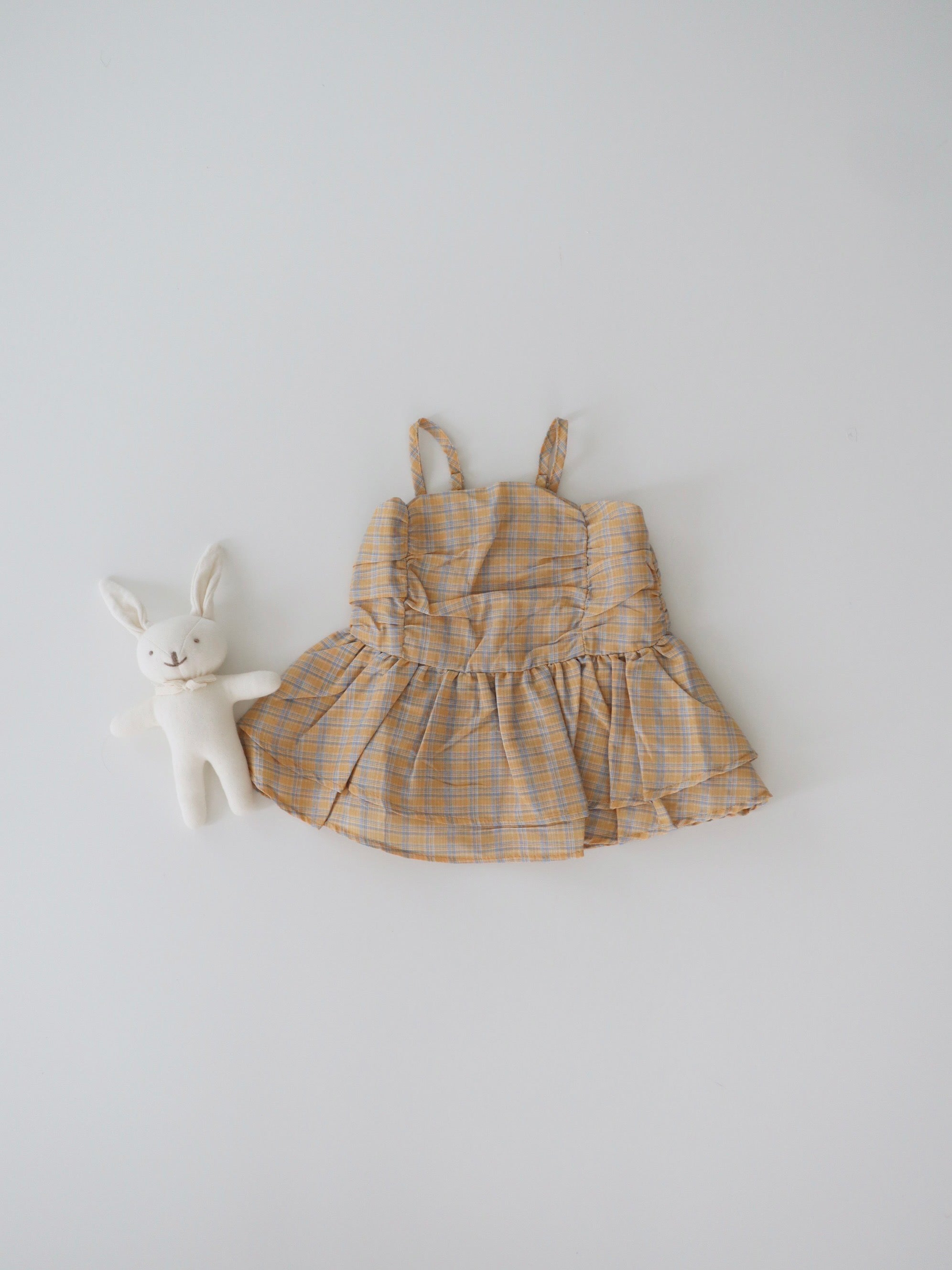 【即納】Lovely Check Bustier Cami