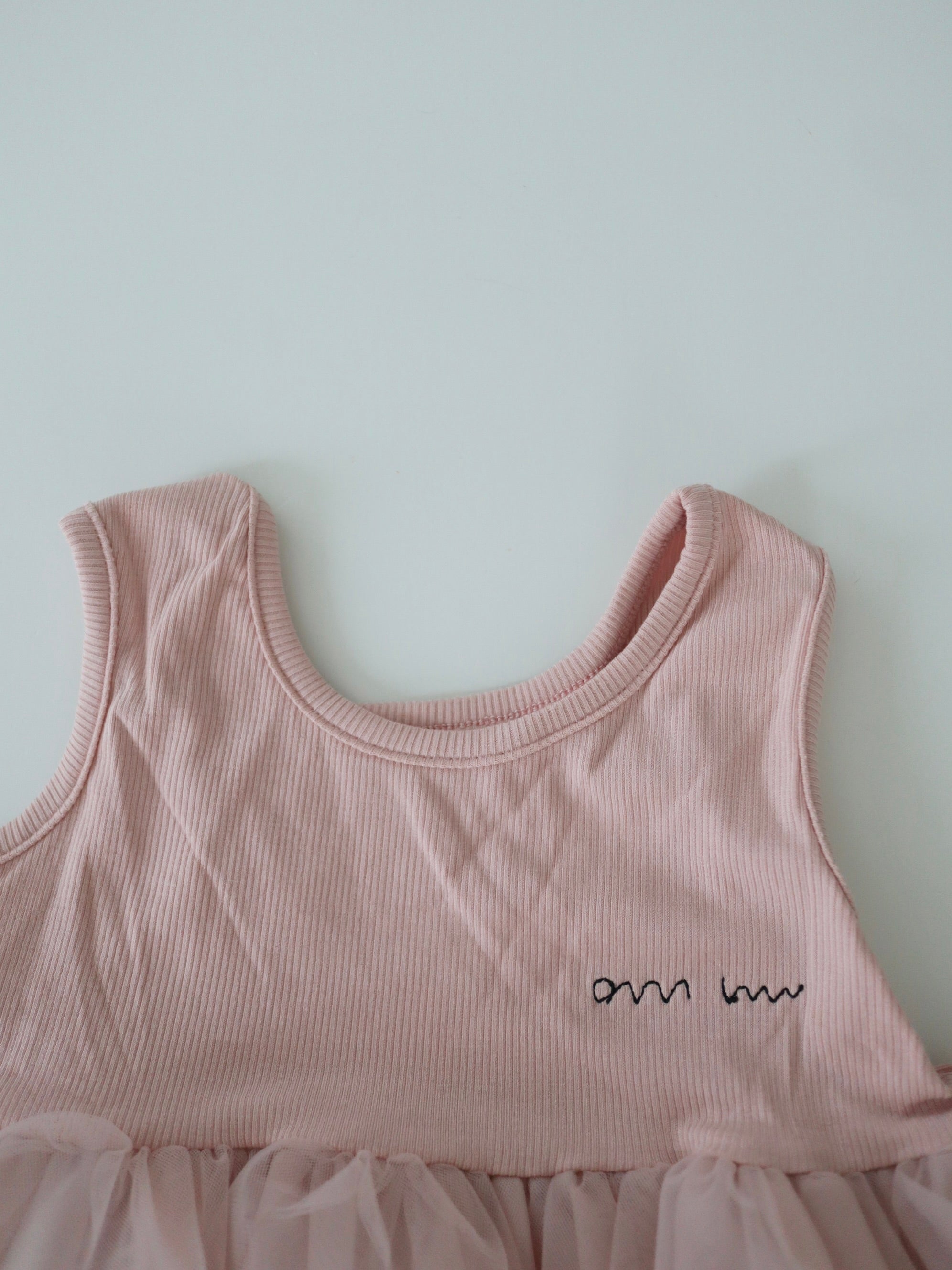 【予約】Baby Pink Tulle Tops