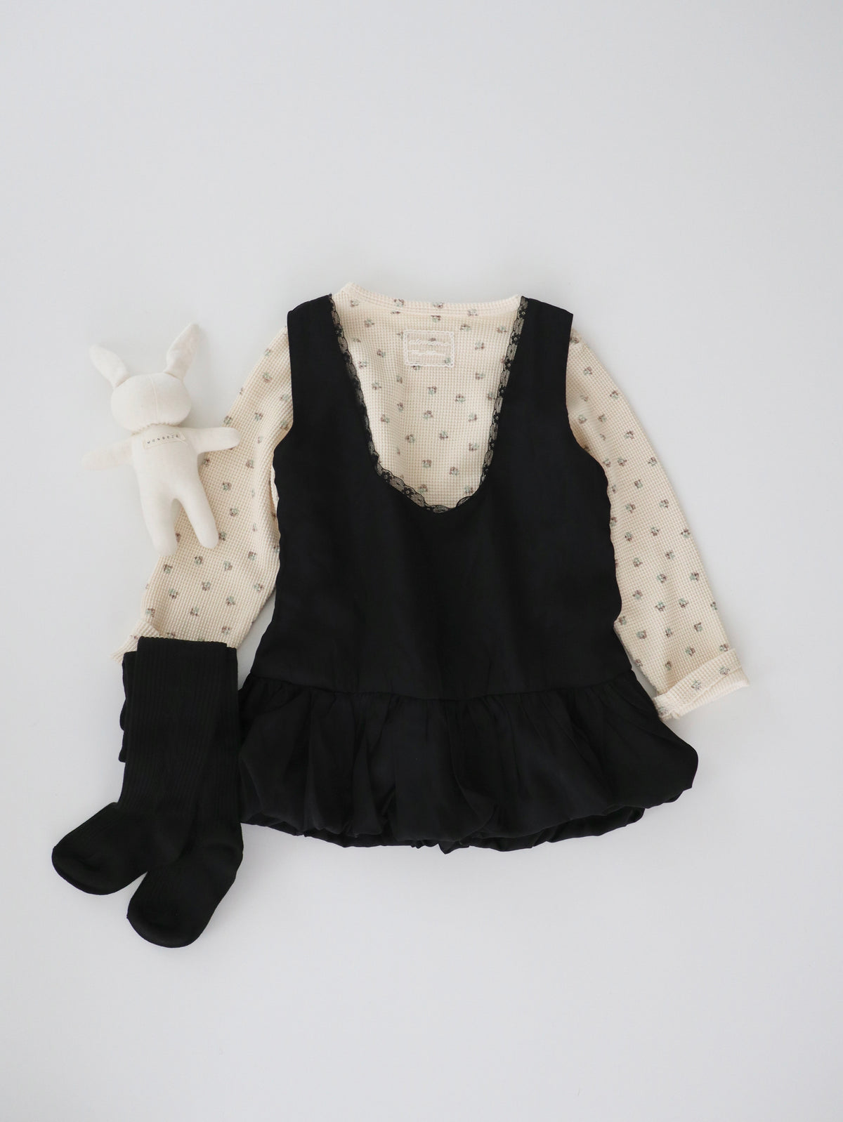 【即納】Black Pumpkin Dress