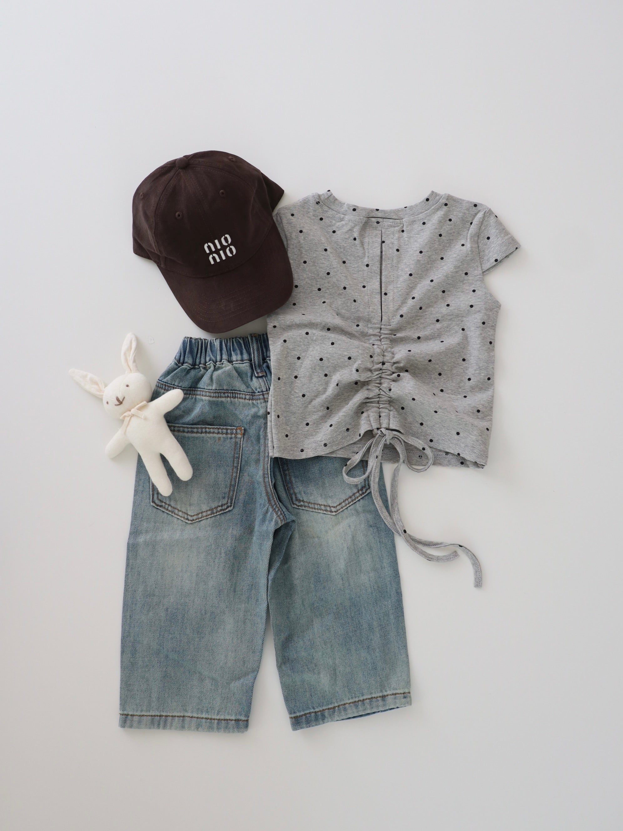 【予約】Back String Dot Tee