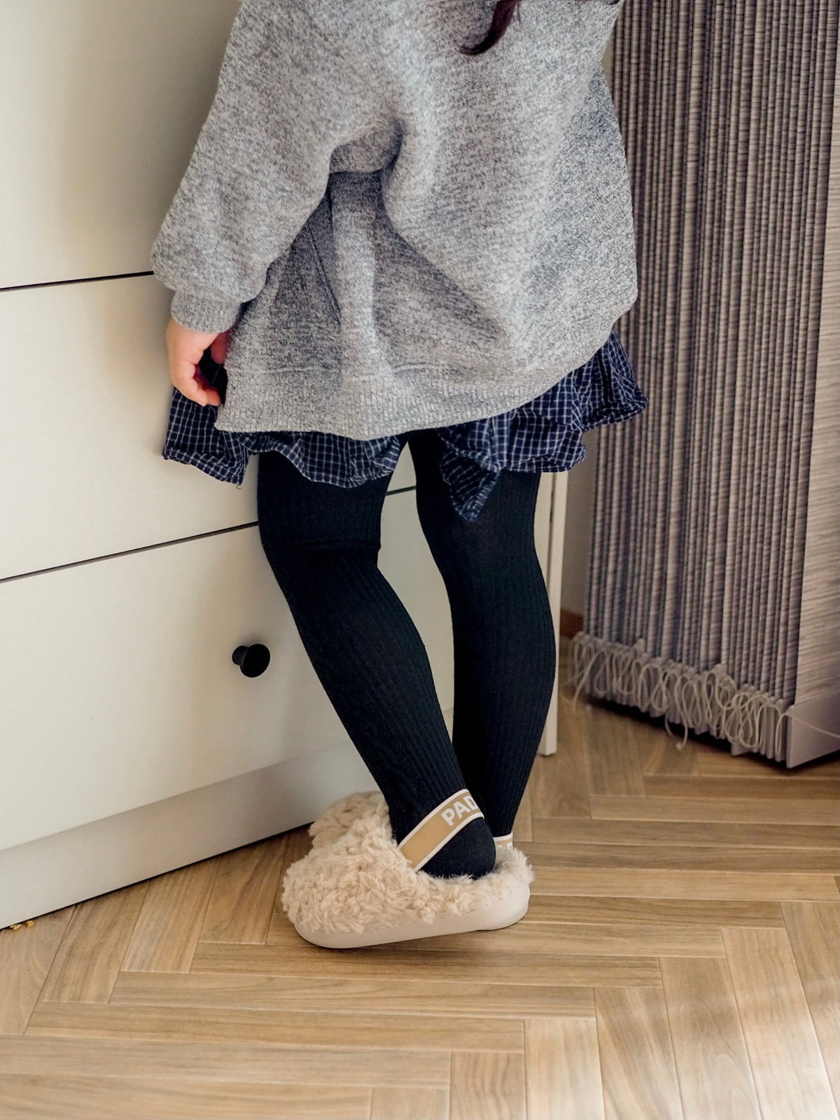 【即納】Cable Knit Tights