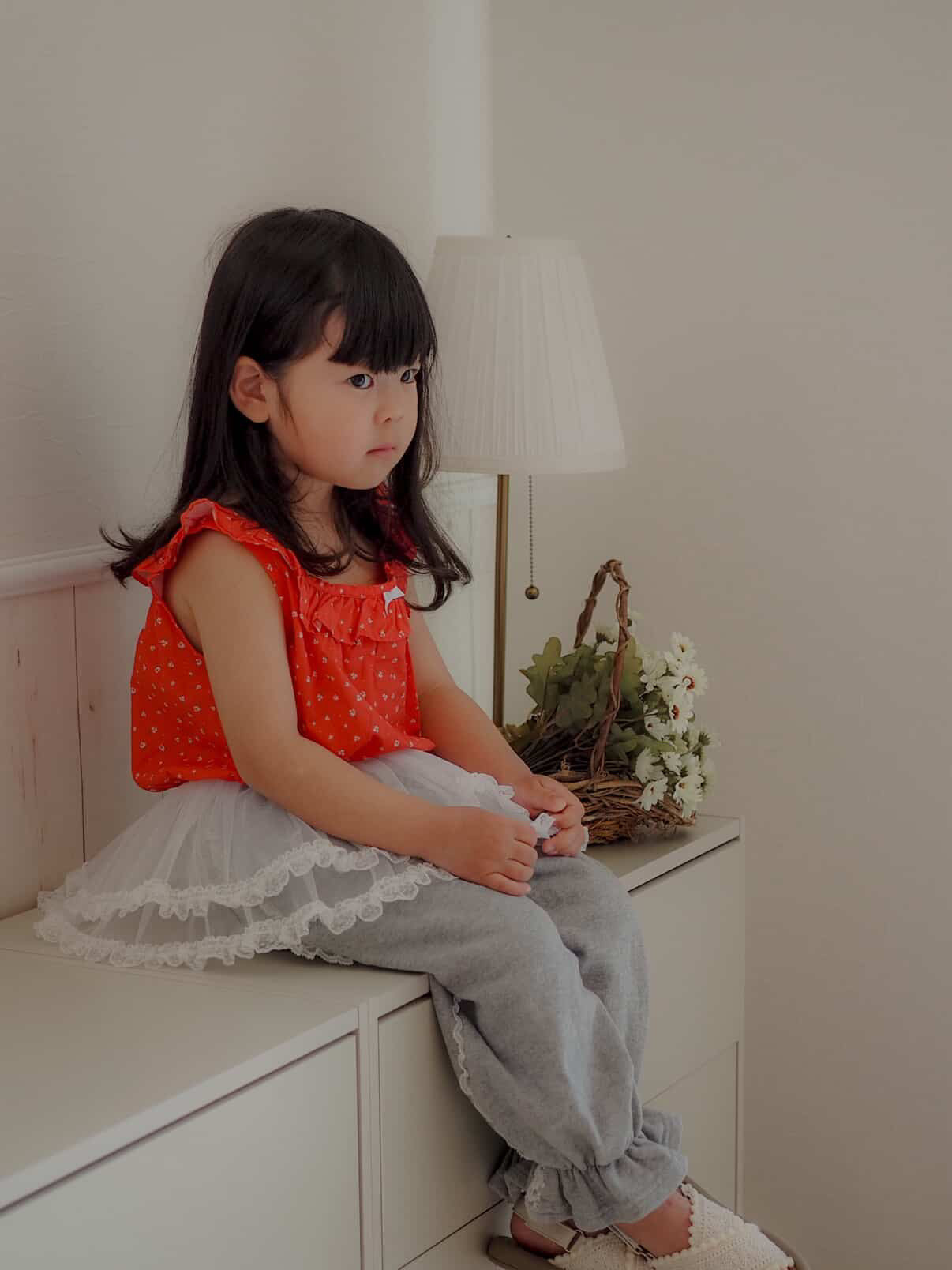【即納】Sunny Bloom Frill Blouse