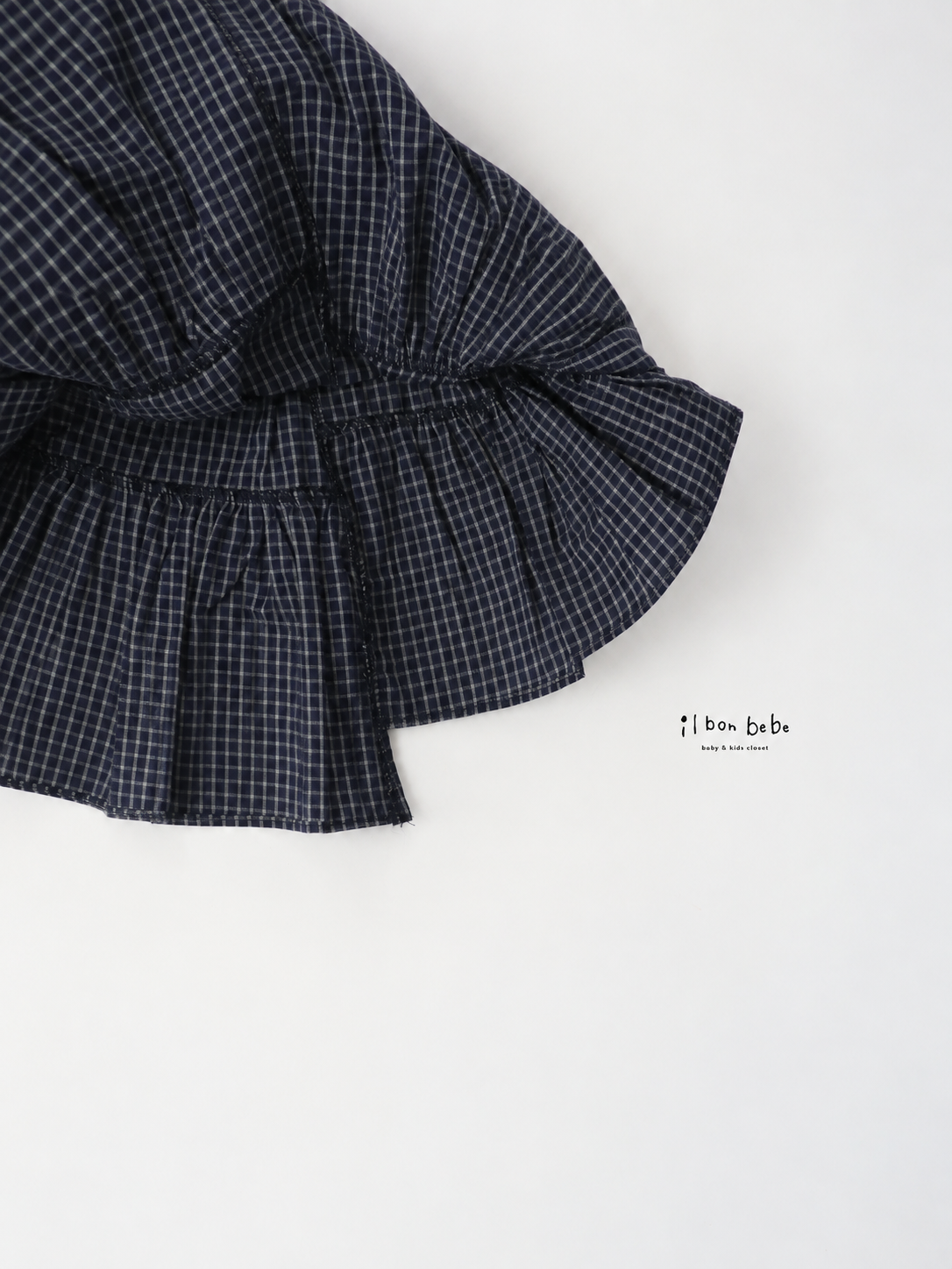 【即納】Clara Check Midi Skirt
