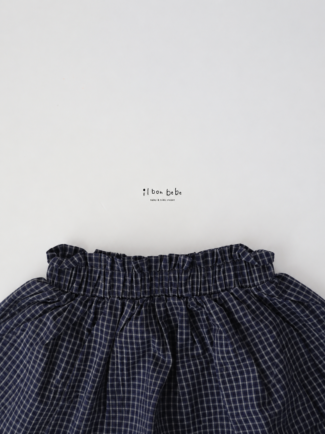 【即納】Clara Check Midi Skirt