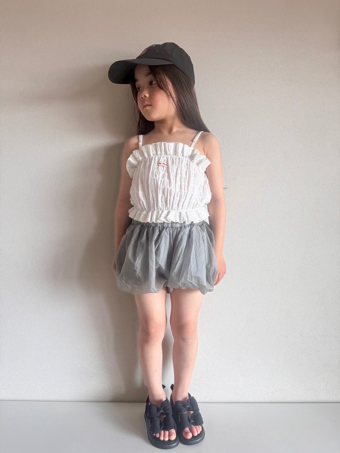 【即納】Pure Shirring Bustier