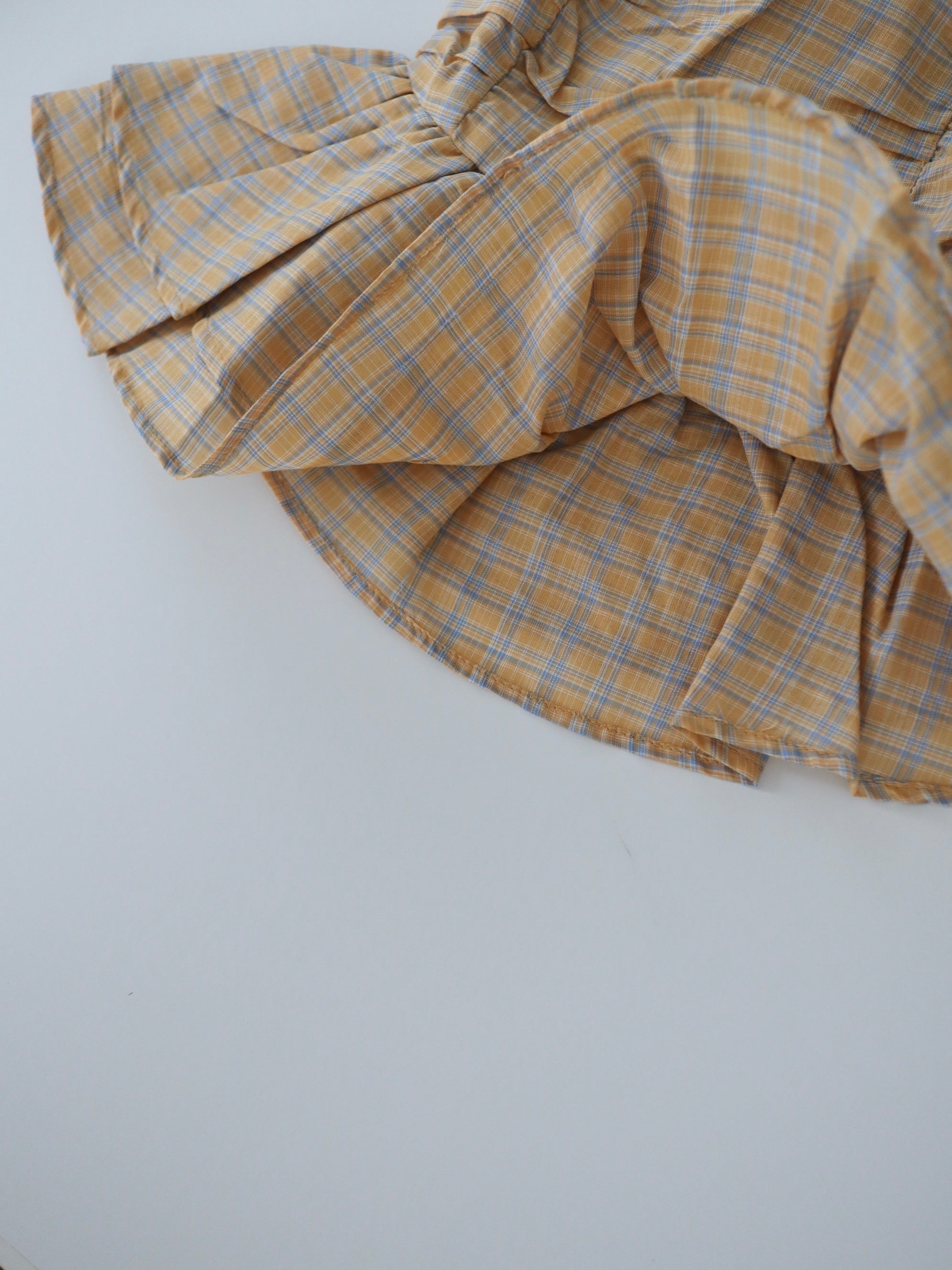 【即納】Lovely Check Bustier Cami