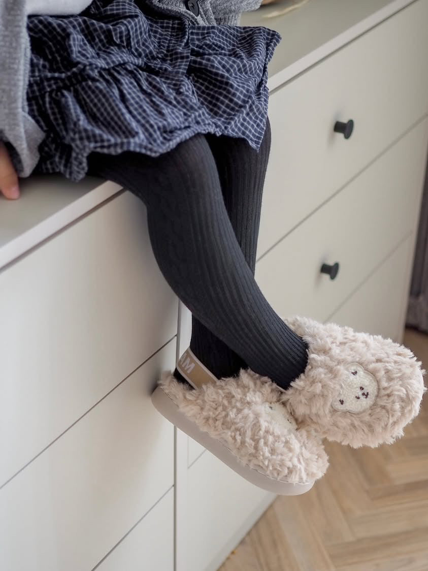 【即納】Cable Knit Tights
