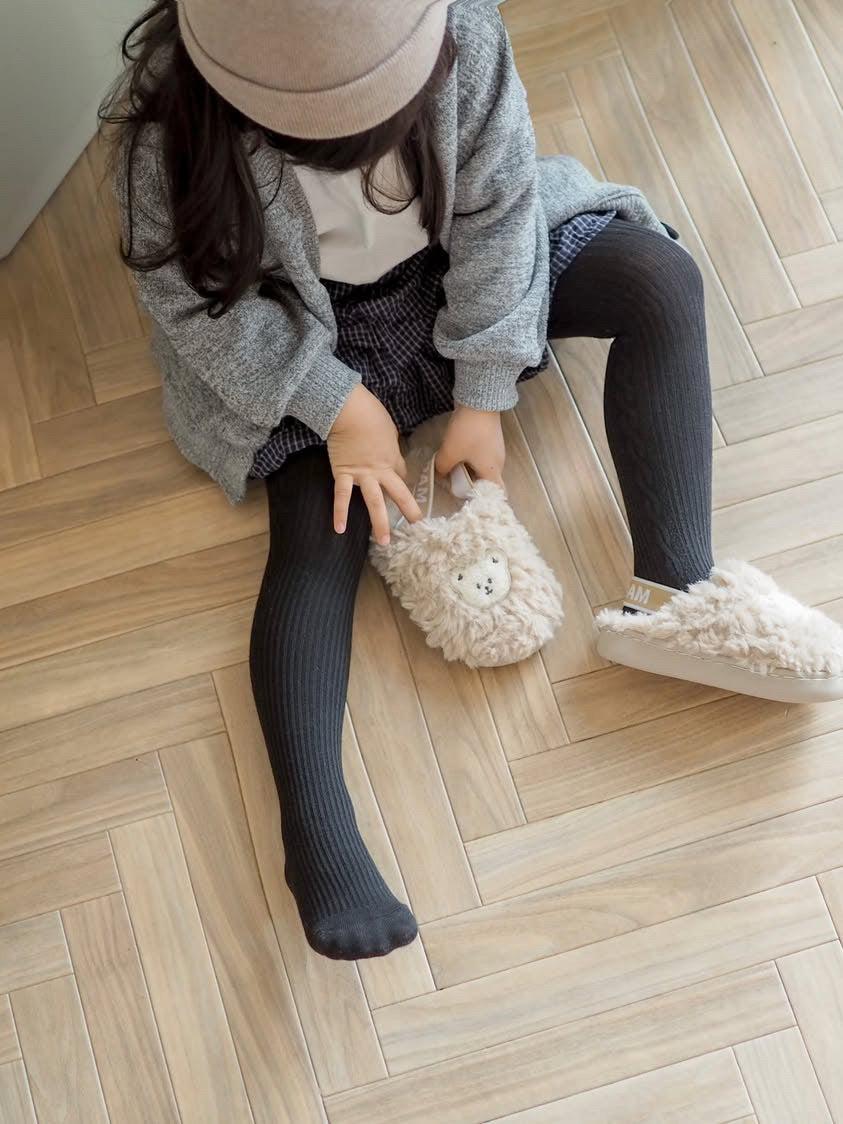 【即納】Cable Knit Tights