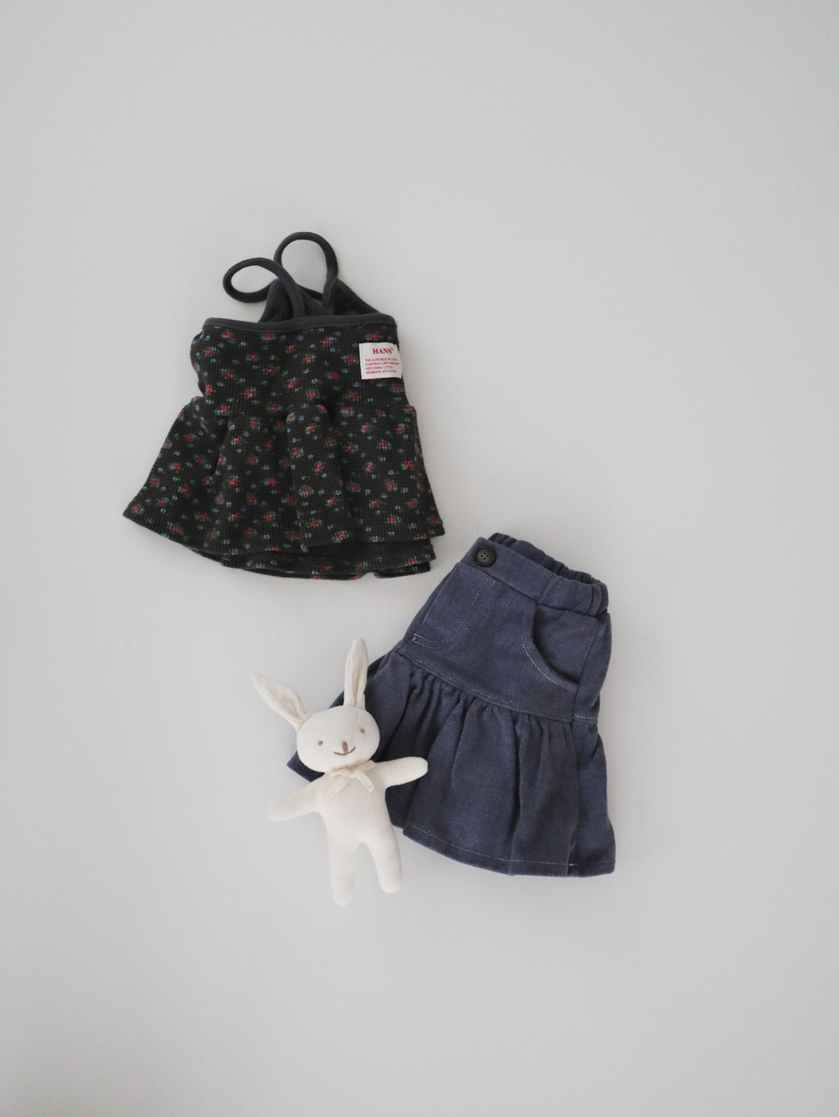 【即納】Charcoal Waffle Bustier