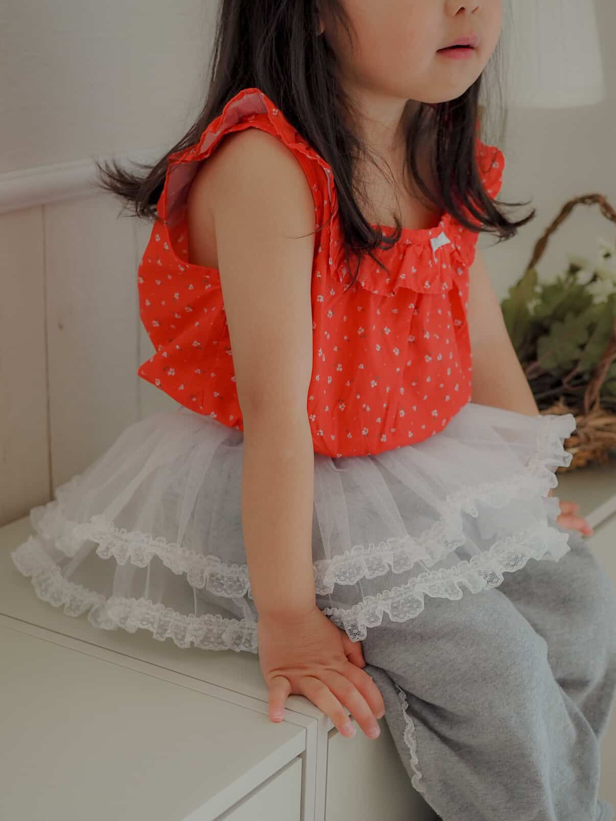 【即納】Sunny Bloom Frill Blouse