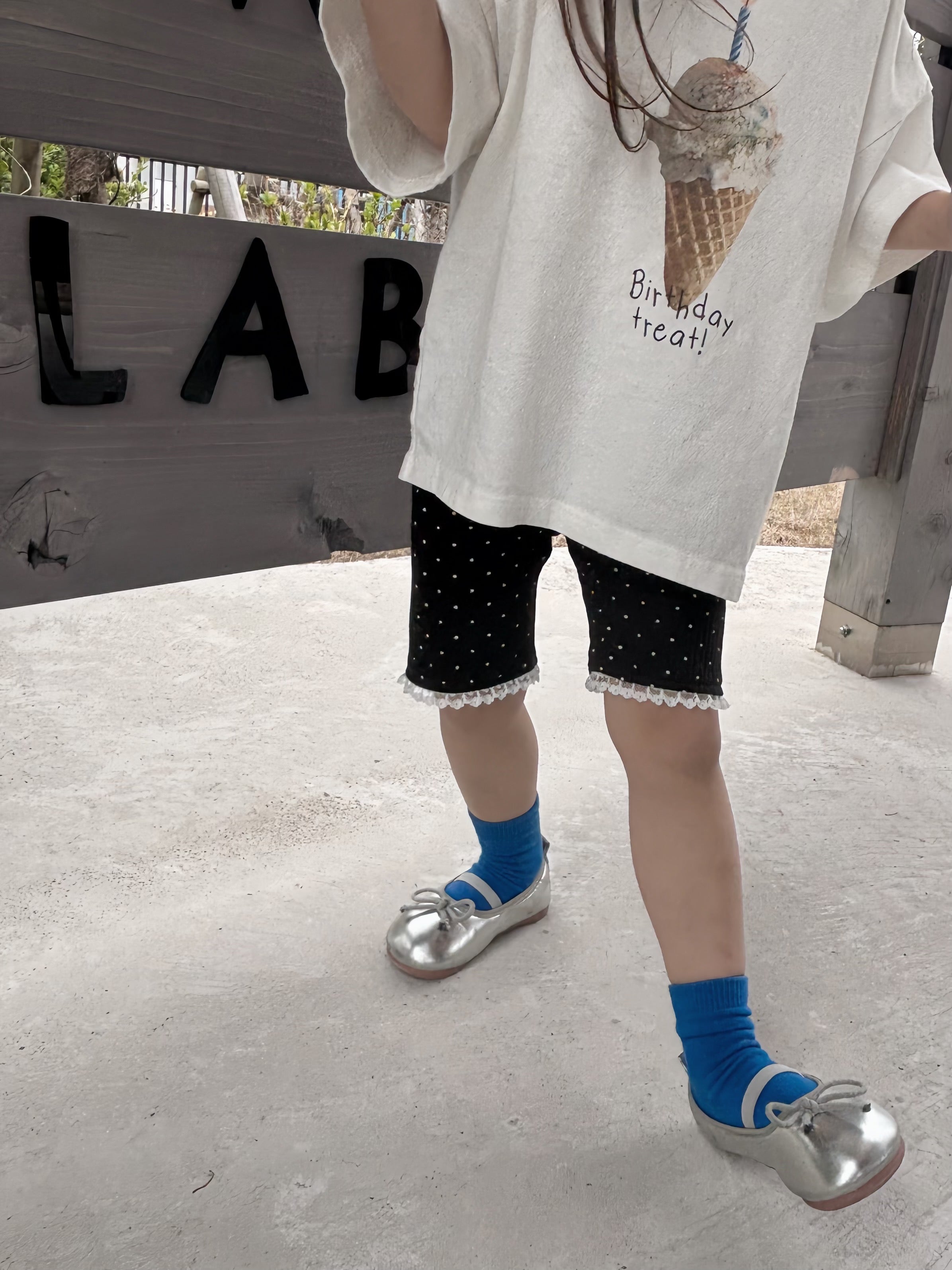 【即納】Sweet Black Summer Pants