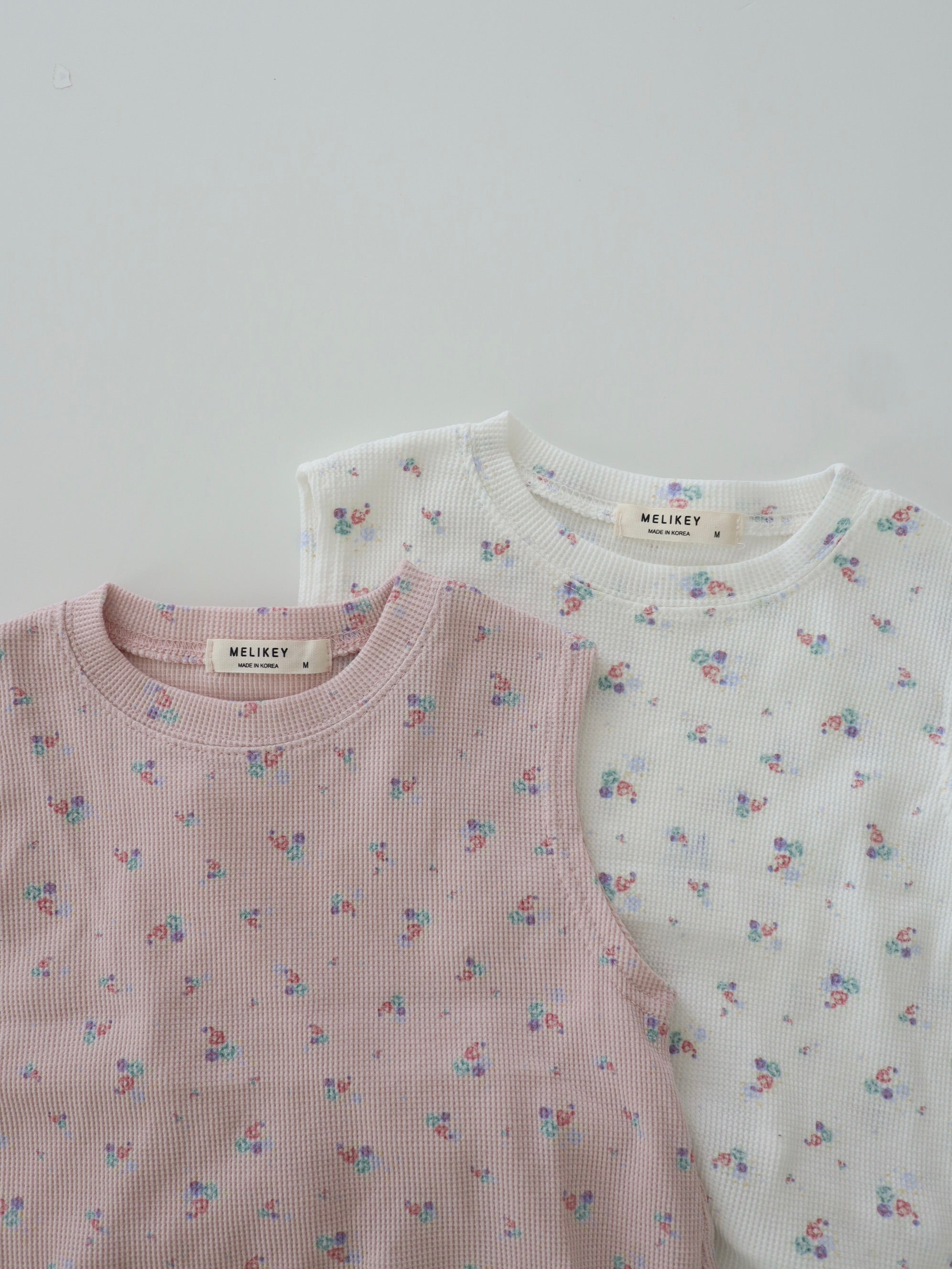 【即納】Waffle flower tee