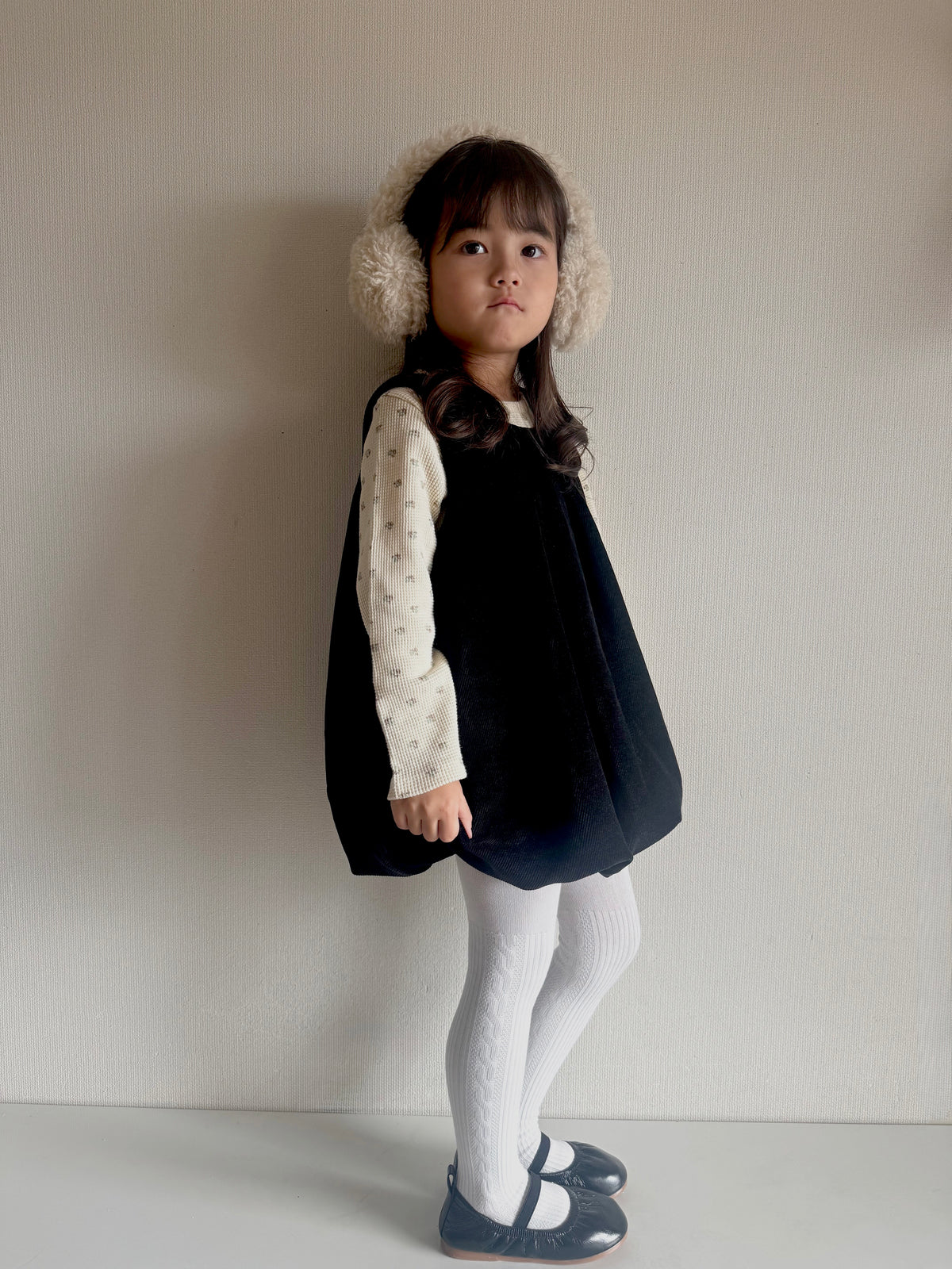 【即納】Cable Knit Tights